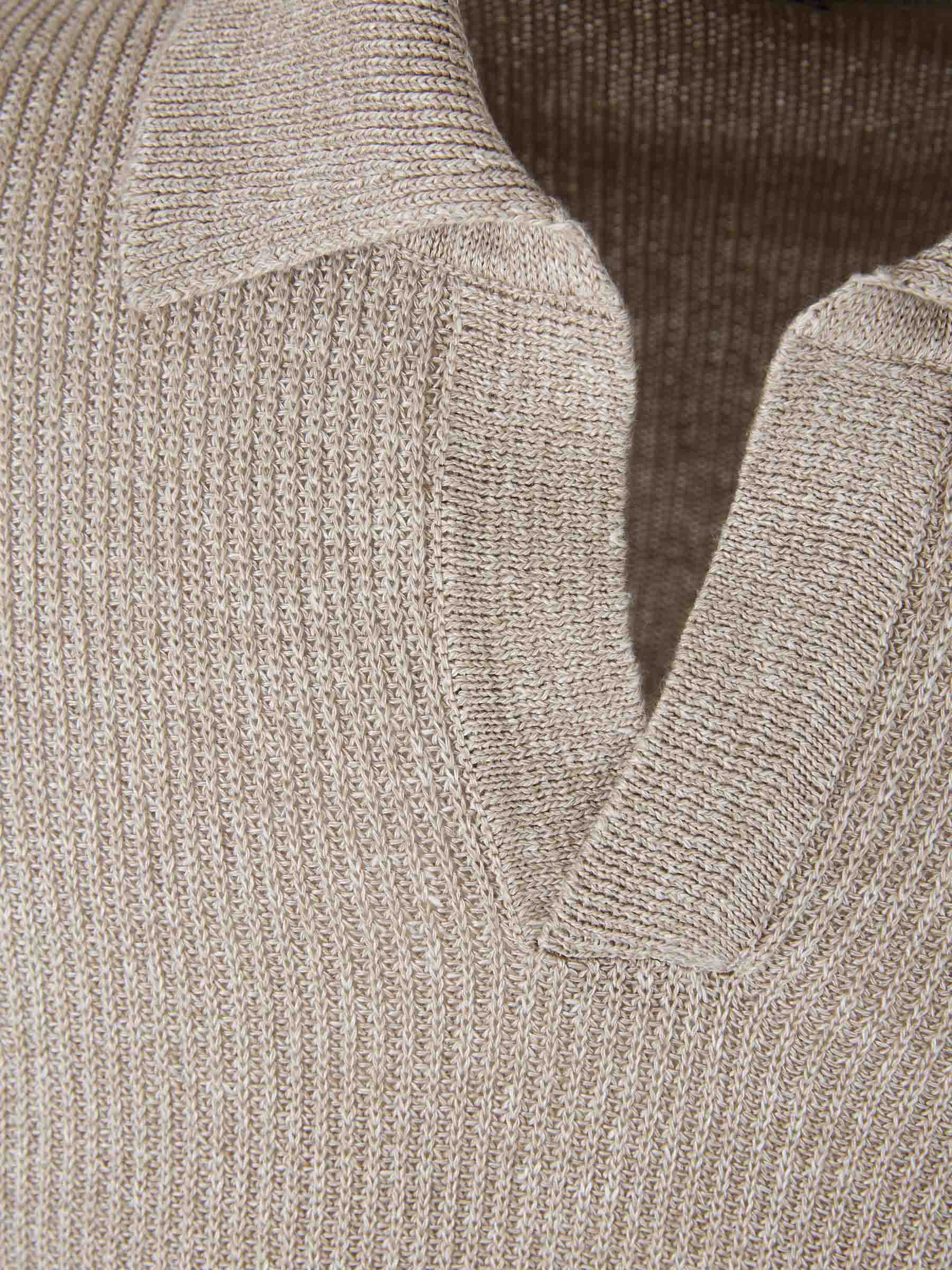 Outlet online Santa Eulalia Hombre Jersey Cuello Polo color Beige sku 542-002593 01 - Foto 3