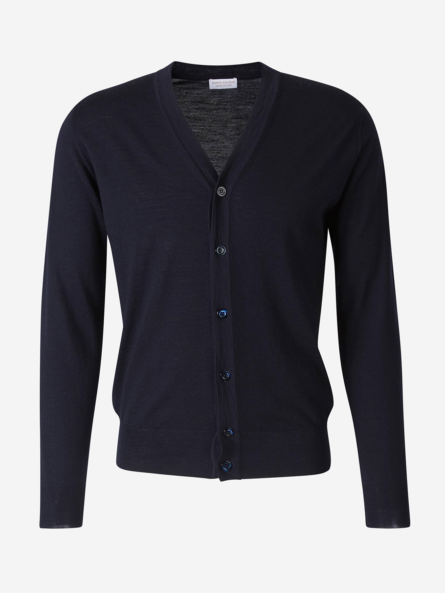 Outlet online Santa Eulalia Hombre Cárdigan Lana Botones color Azul Marino sku 543-000796 01 - Foto 1