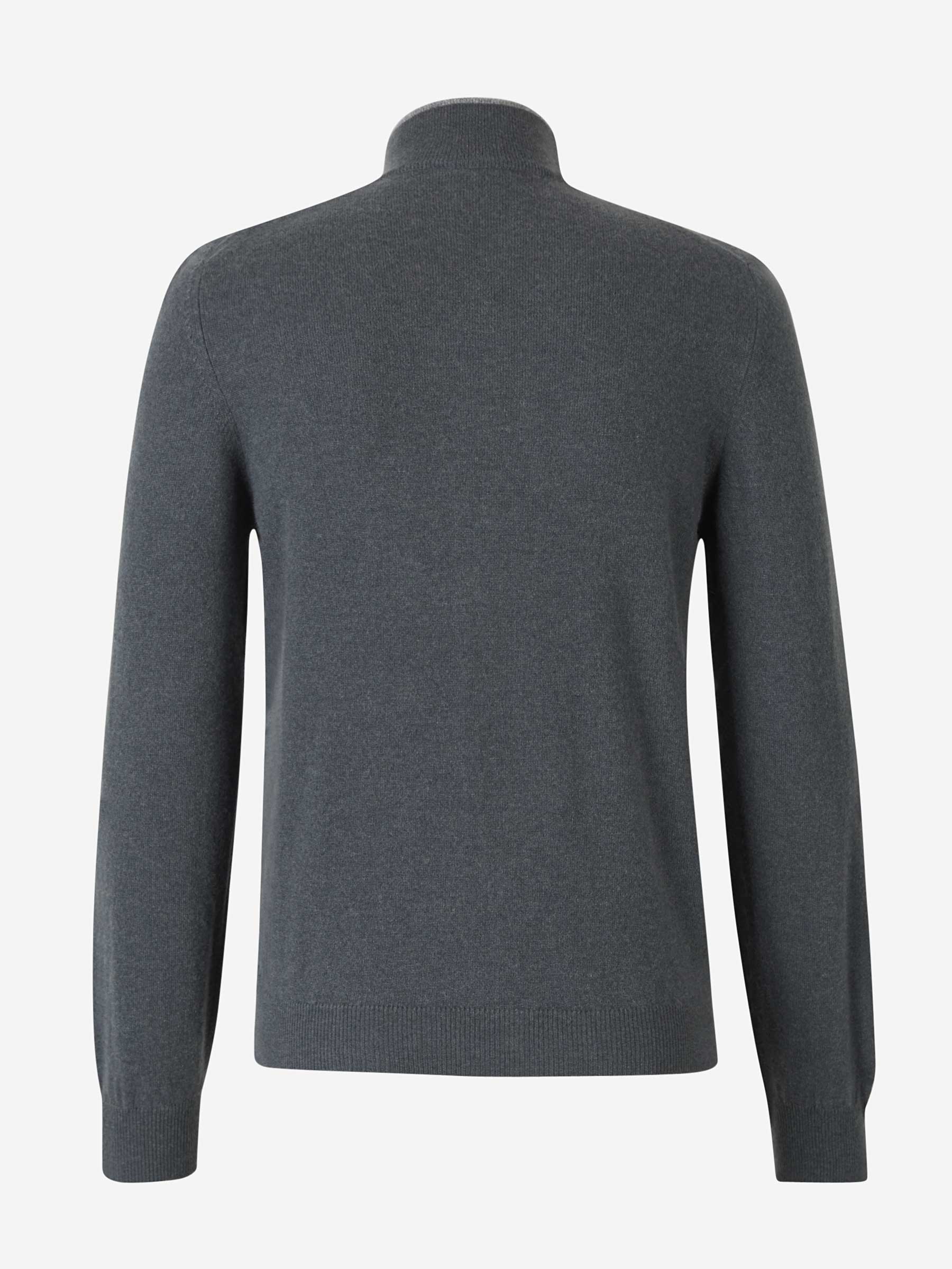 Outlet online Santa Eulalia Hombre Cárdigan Bicolor Cashmere color Topo sku 543-000856 02 - Foto 10