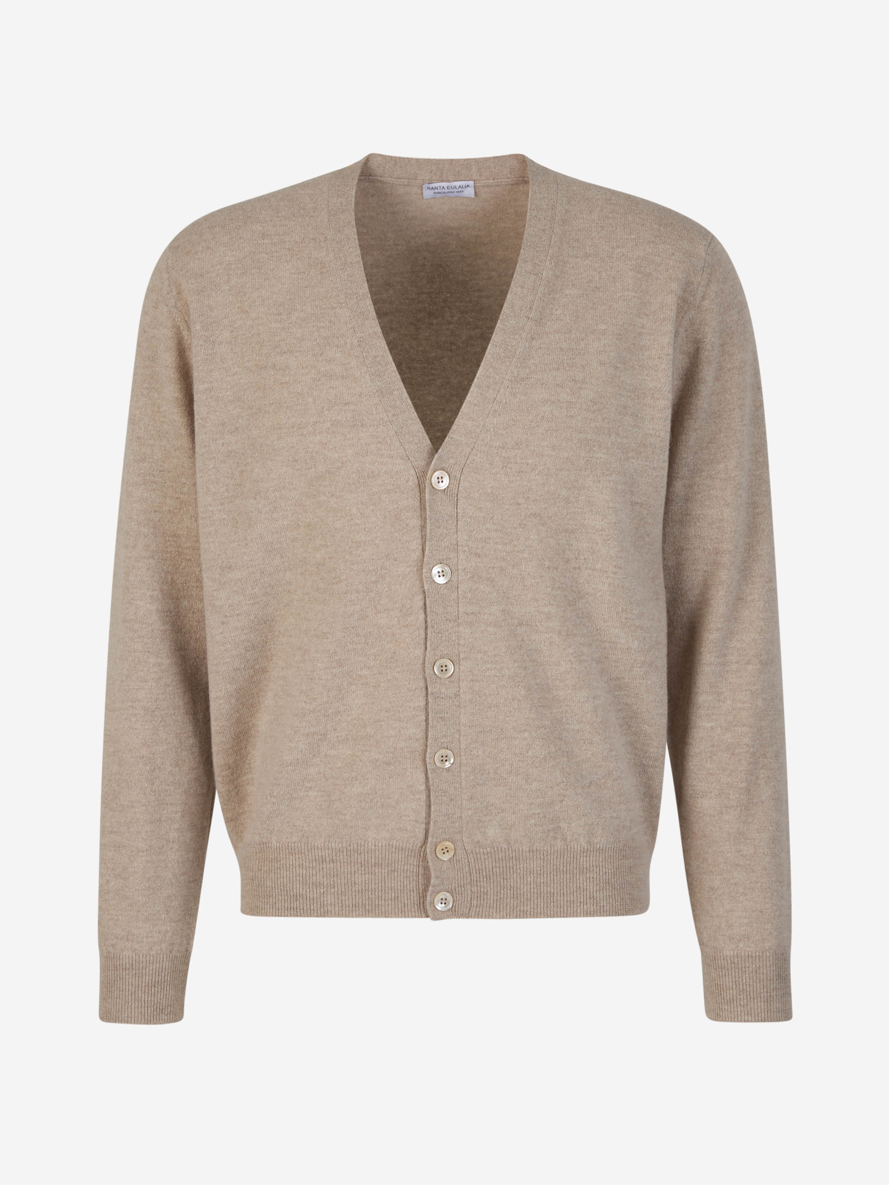 Outlet online Santa Eulalia Hombre Cárdigan Punto Lana color Crema sku 543-000945 02 - Foto 1