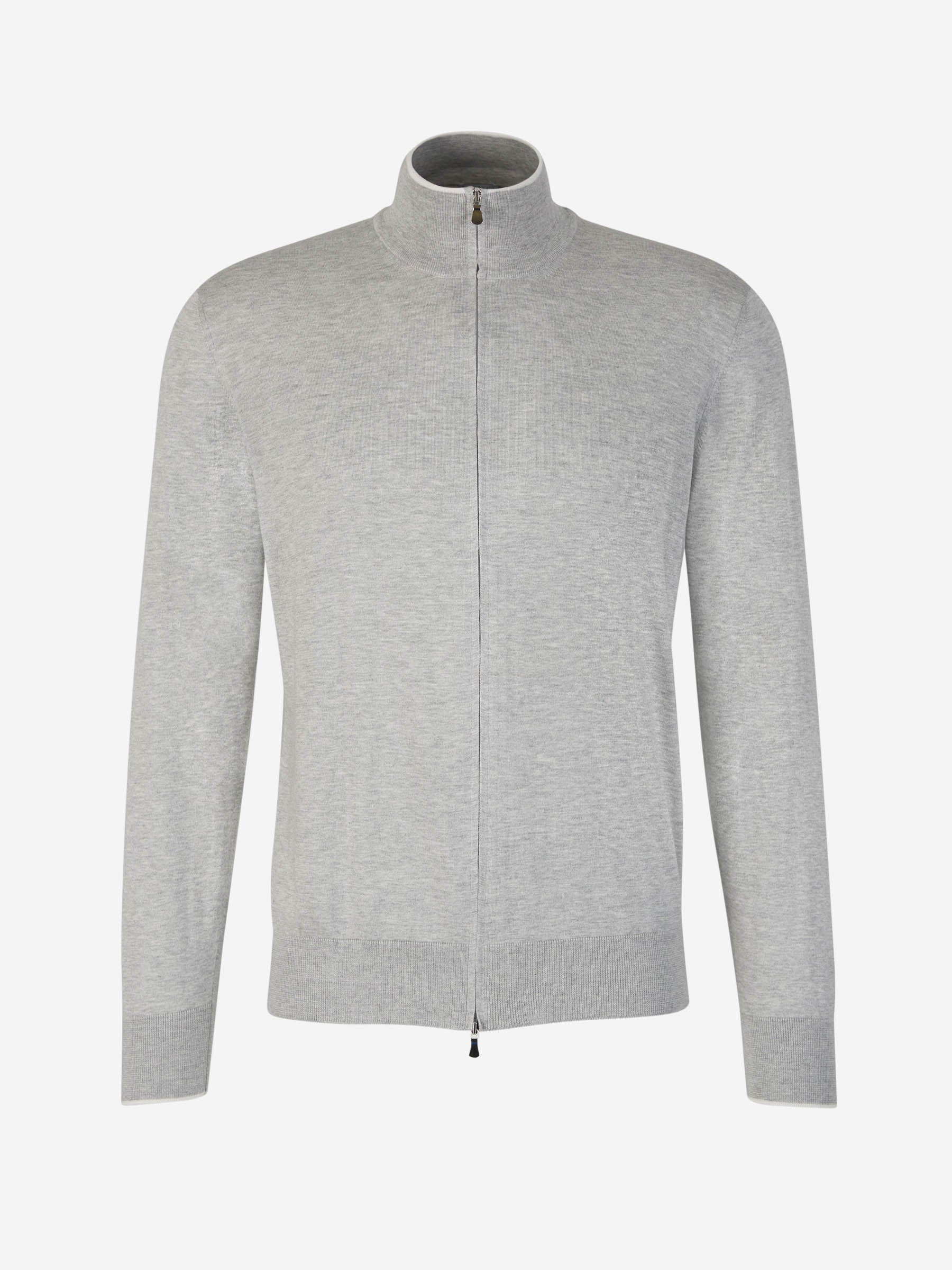 Santa Eulalia Hombre Barcelona Cárdigan Punto Lana color Gris Piedra sku 543-000962 01 - Foto 1