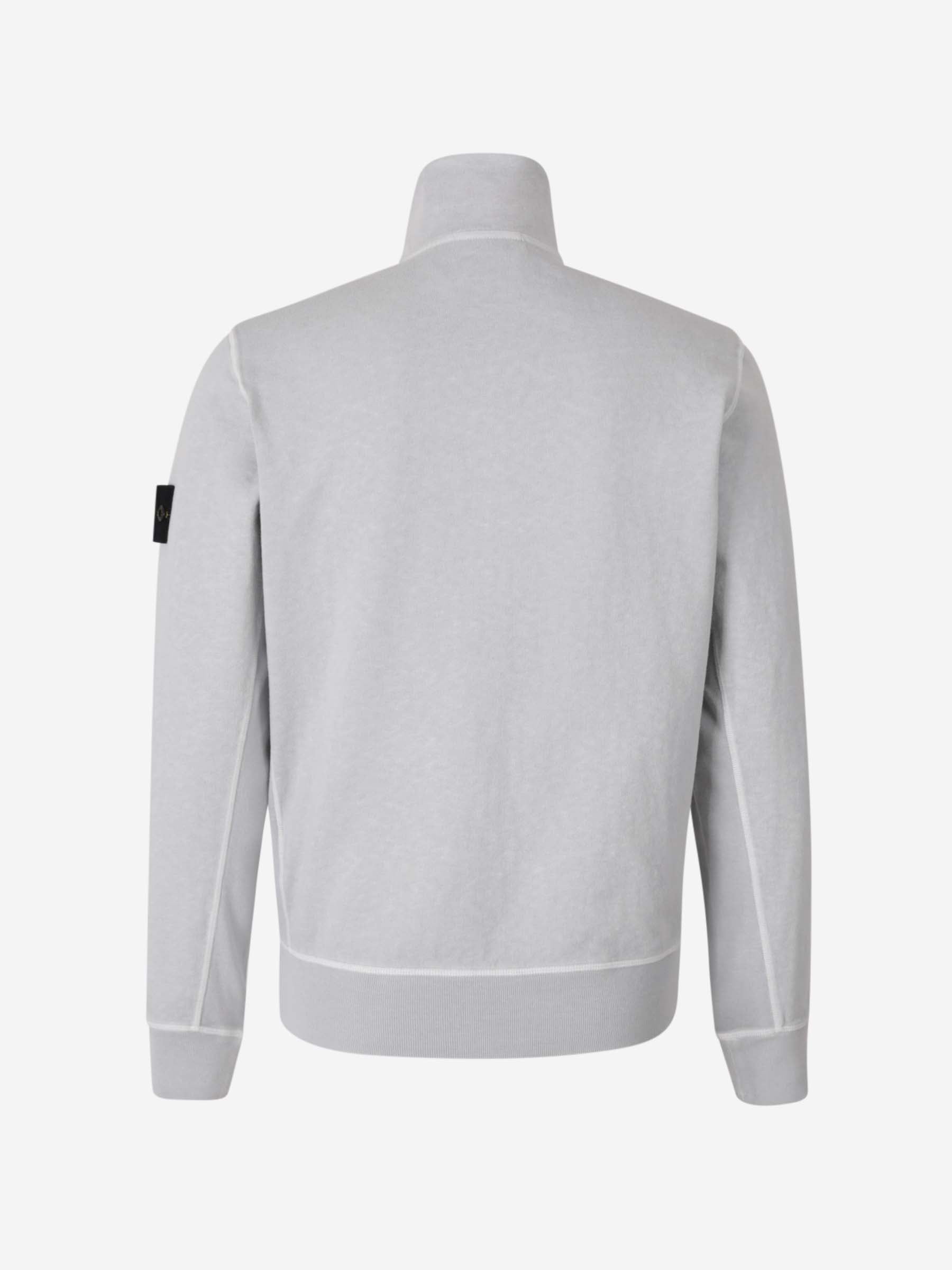 Outlet online Stone Island Hombre Sudadera Algodón Cremallera color Gris Piedra sku 543-001000 02 - Foto 2