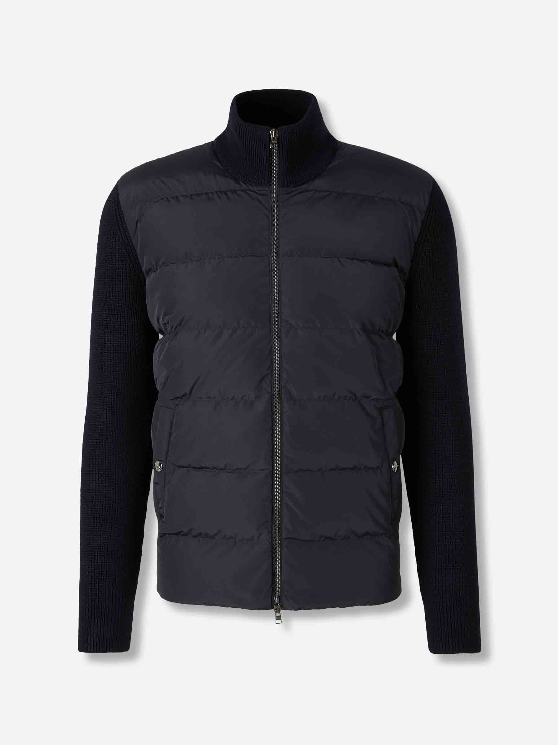 Outlet online Herno Hombre Cárdigan Acolchado Cremallera color Gris sku 543-001013 01 - Foto 1
