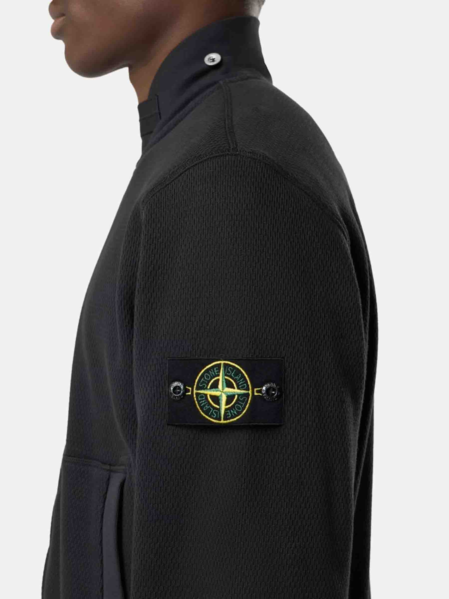 Outlet online Stone Island Hombre Chaqueta Bomber Punto color Negro sku 543-001076 01 - Foto 4