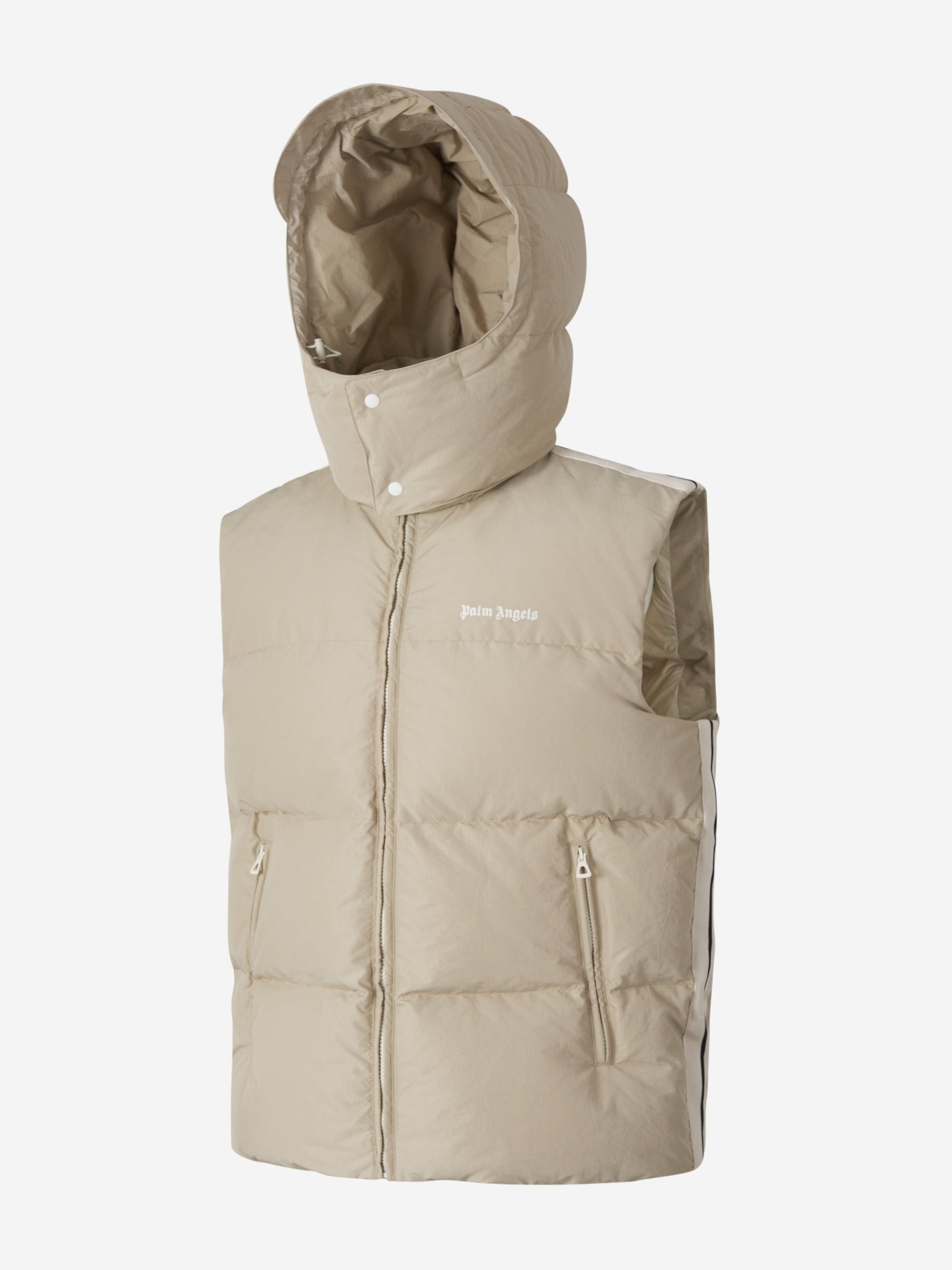 Outlet online Palm Angels Hombre Chaleco Acolchado Capucha color Negro sku 544-000502 01 - Foto 8