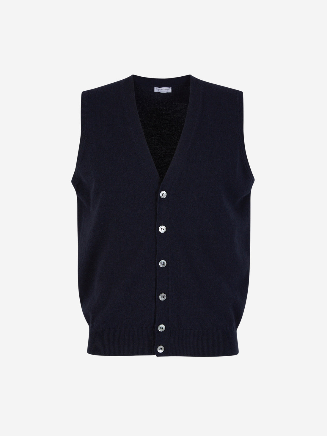 Outlet online Santa Eulalia Hombre Chaleco Punto Lana color Azul Marino sku 544-000526 03 - Foto 1