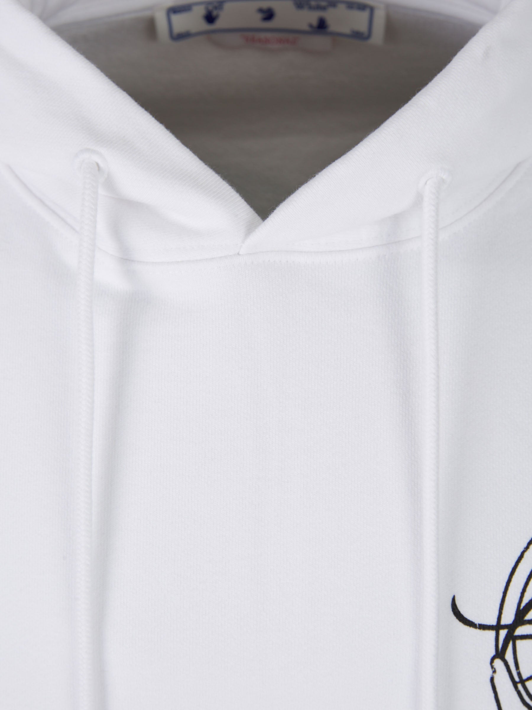 Outlet online Off-White Hombre Sudadera Hands Arrow color Blanco sku 545-001248 01 - Foto 3