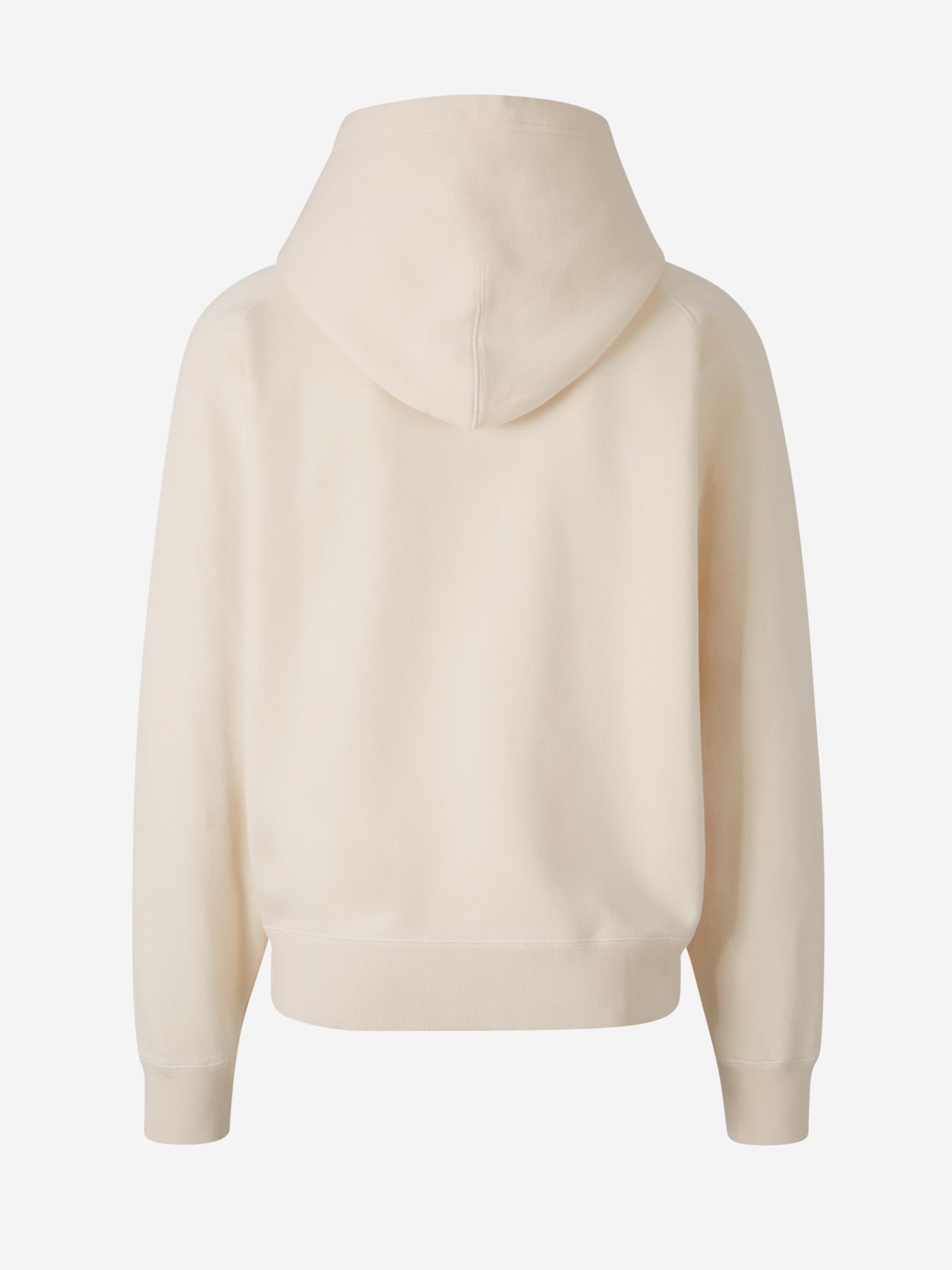 Outlet online Tom Ford Hombre Sudadera Capucha Algodón color Crema sku 545-001304 02 - Foto 2