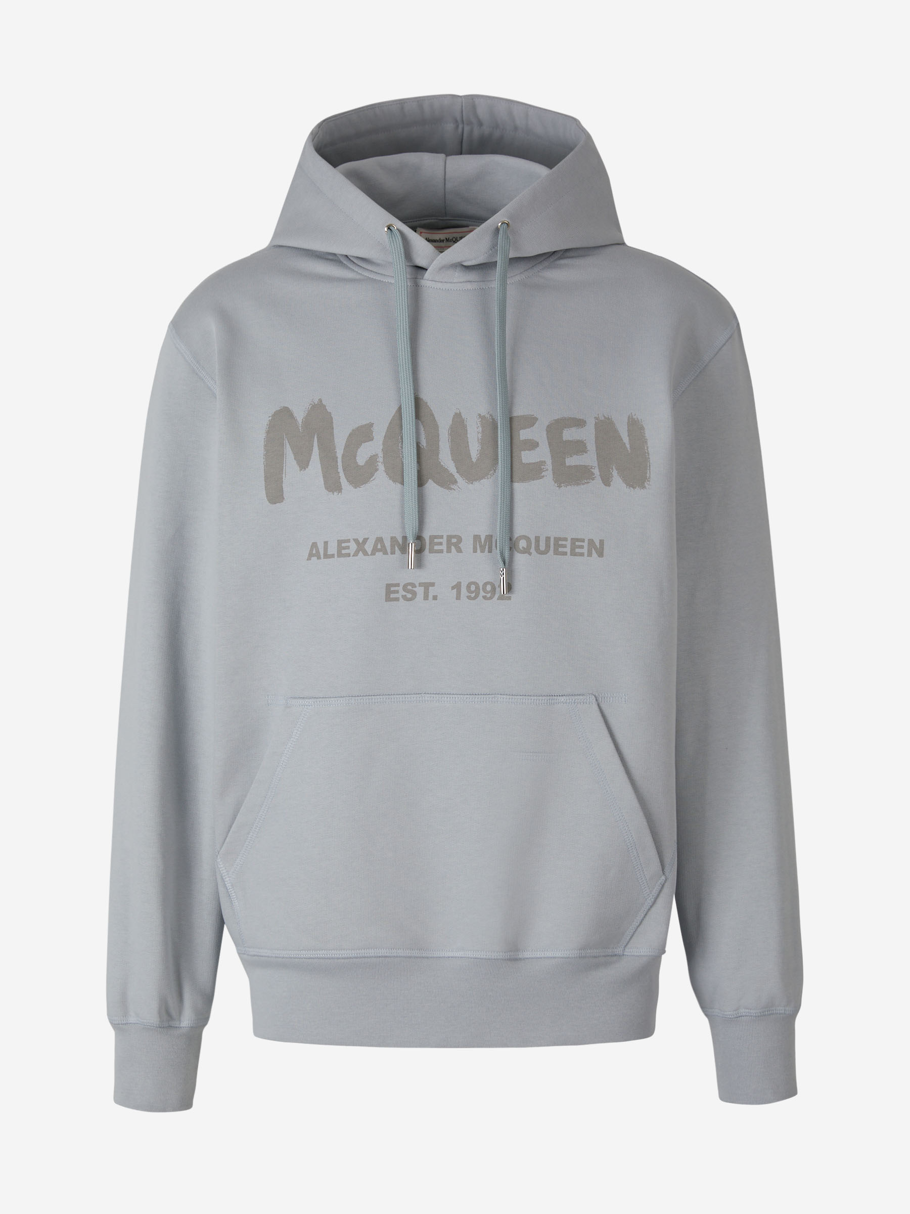 Outlet online McQueen Hombre Sudadera Logo Graffiti Tonal color Fucsia sku 545-001310 01 - Foto 1
