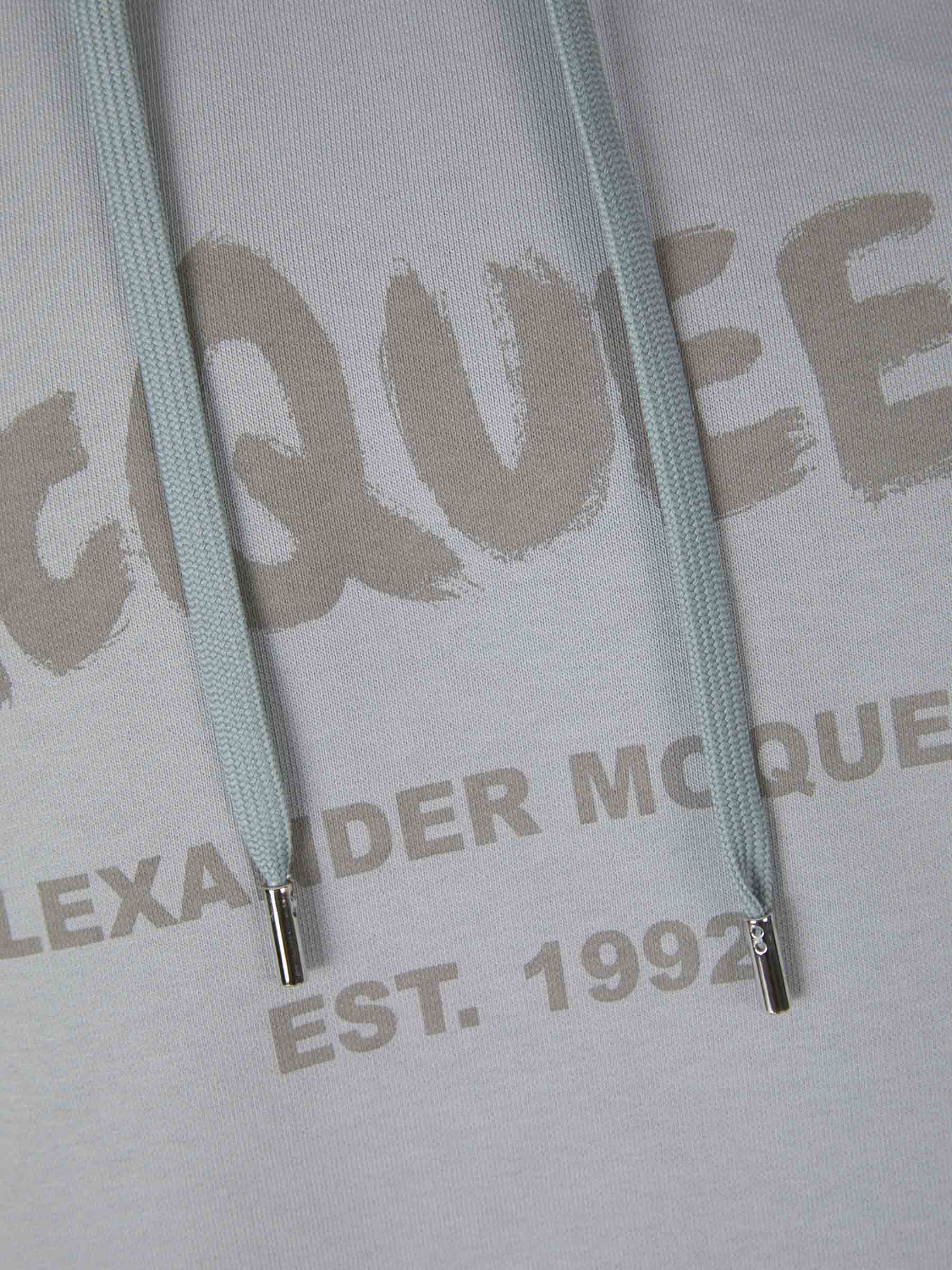Outlet online McQueen Hombre Sudadera Logo Graffiti Tonal color Fucsia sku 545-001310 01 - Foto 4