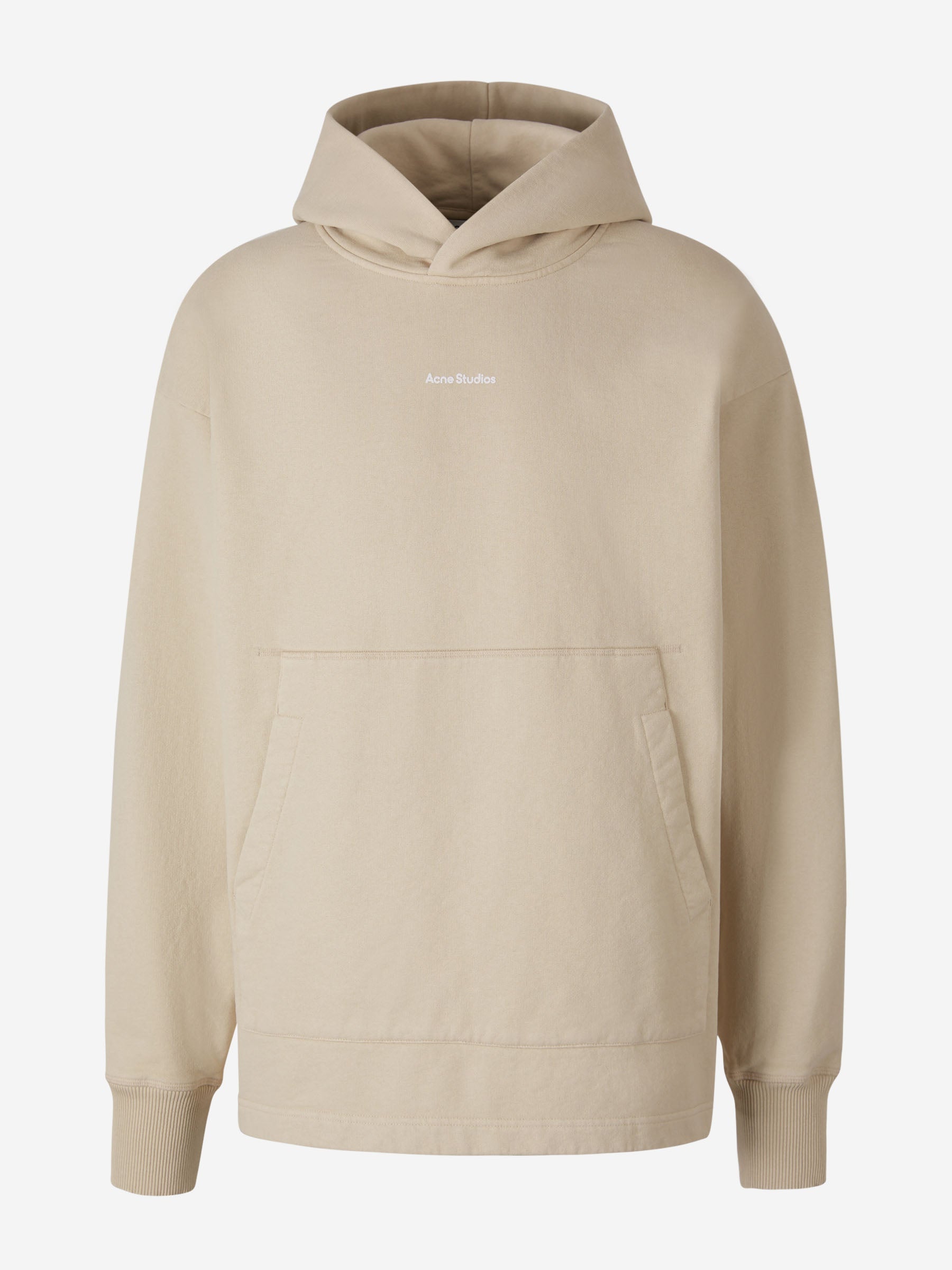 Outlet online Acne Studios Hombre Sudadera Logo Algodón color Beis sku 545-001336 03 - Foto 5