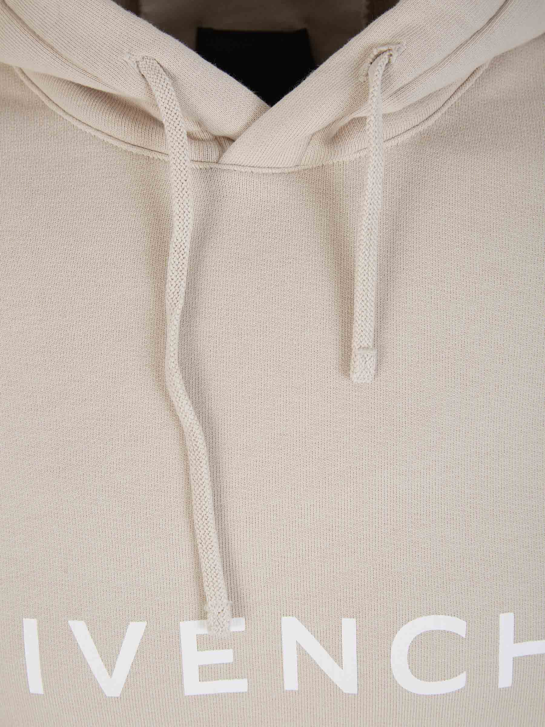 Outlet online Givenchy Hombre Sudadera Archetype Capucha color Beis sku 545-001357 01 - Foto 3
