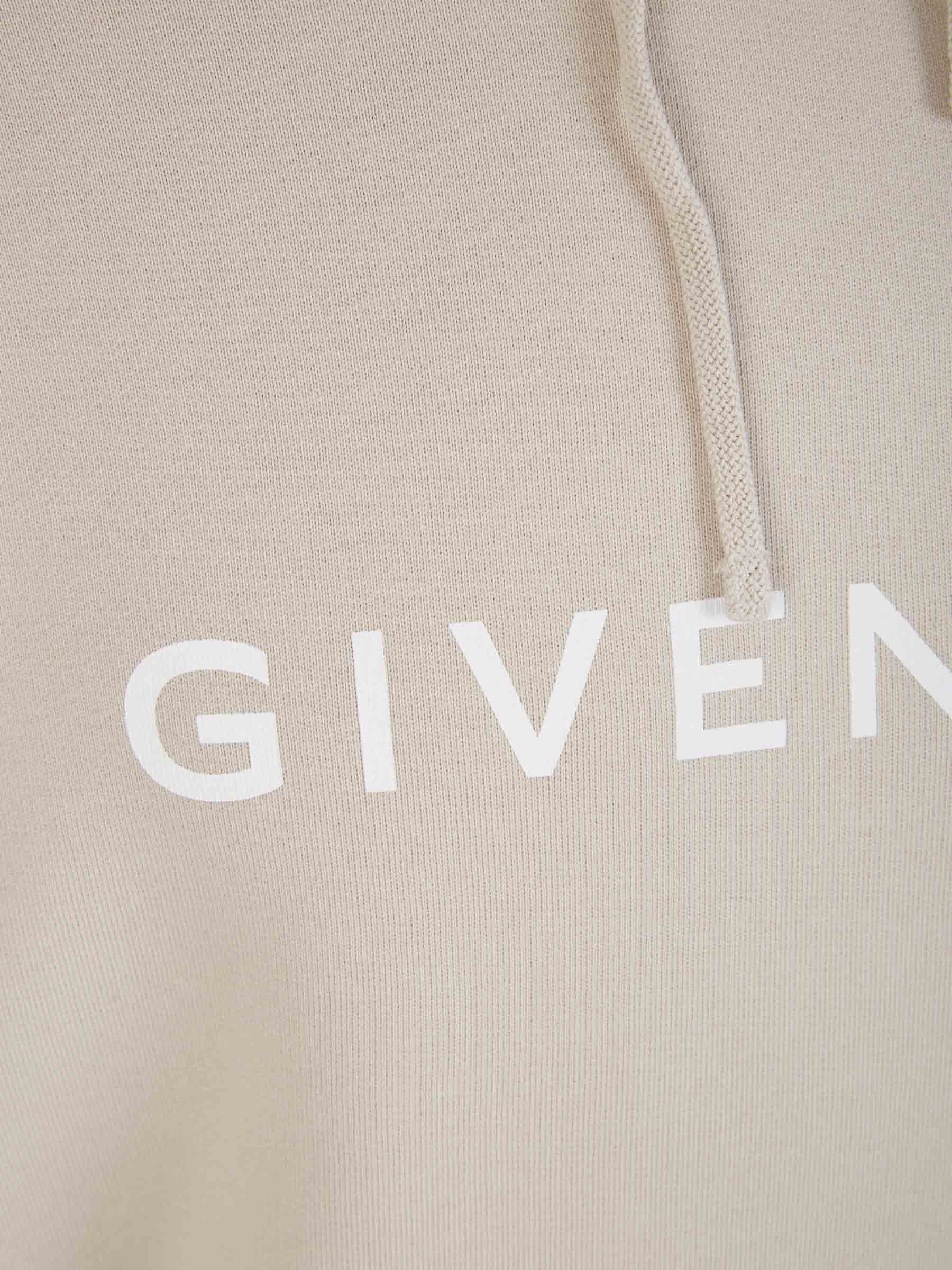 Outlet online Givenchy Hombre Sudadera Archetype Capucha color Beis sku 545-001357 01 - Foto 4