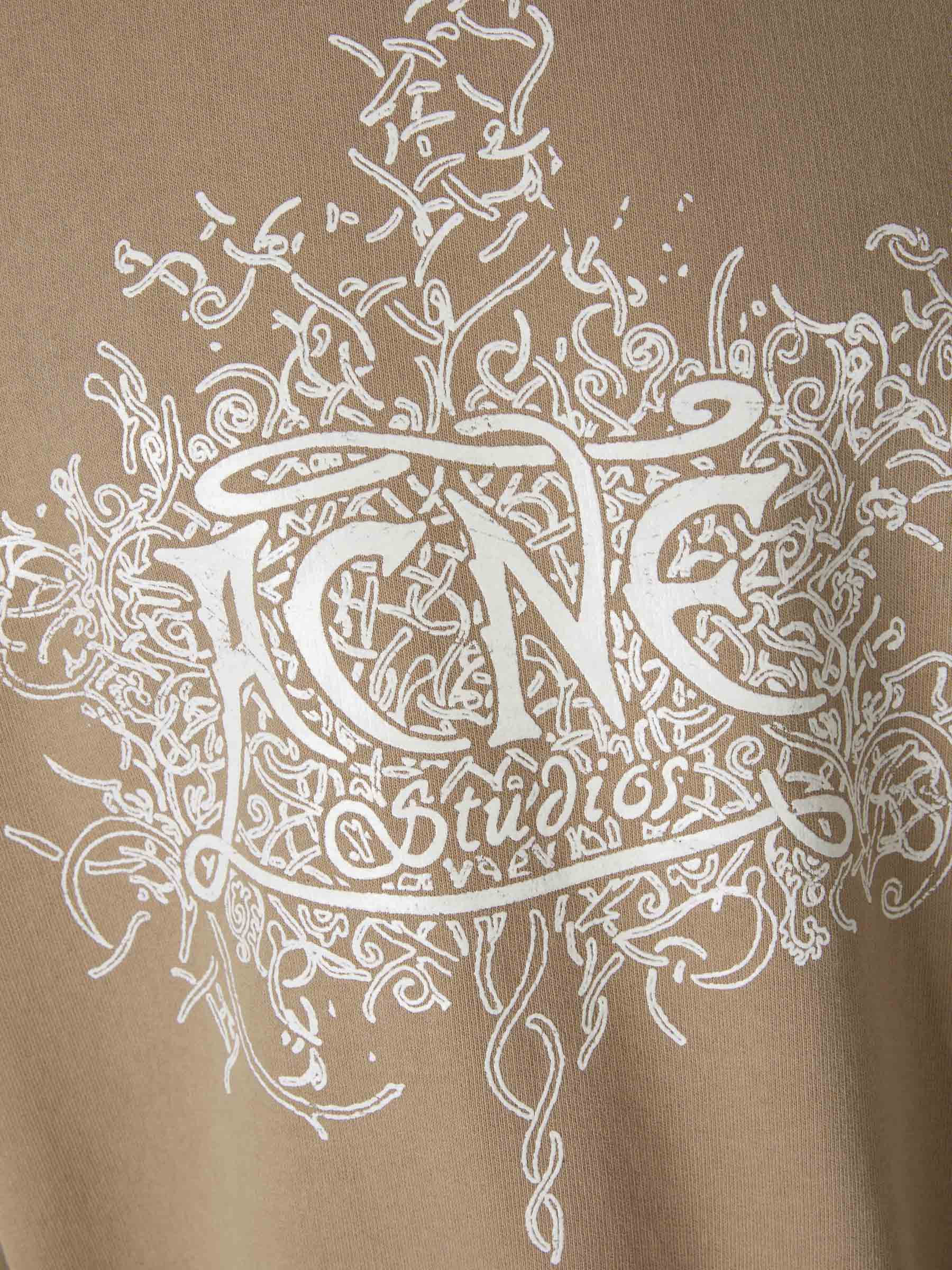 Outlet online Acne Studios Hombre Sudadera Efecto Brillante color Beige sku 545-001360 01 - Foto 4