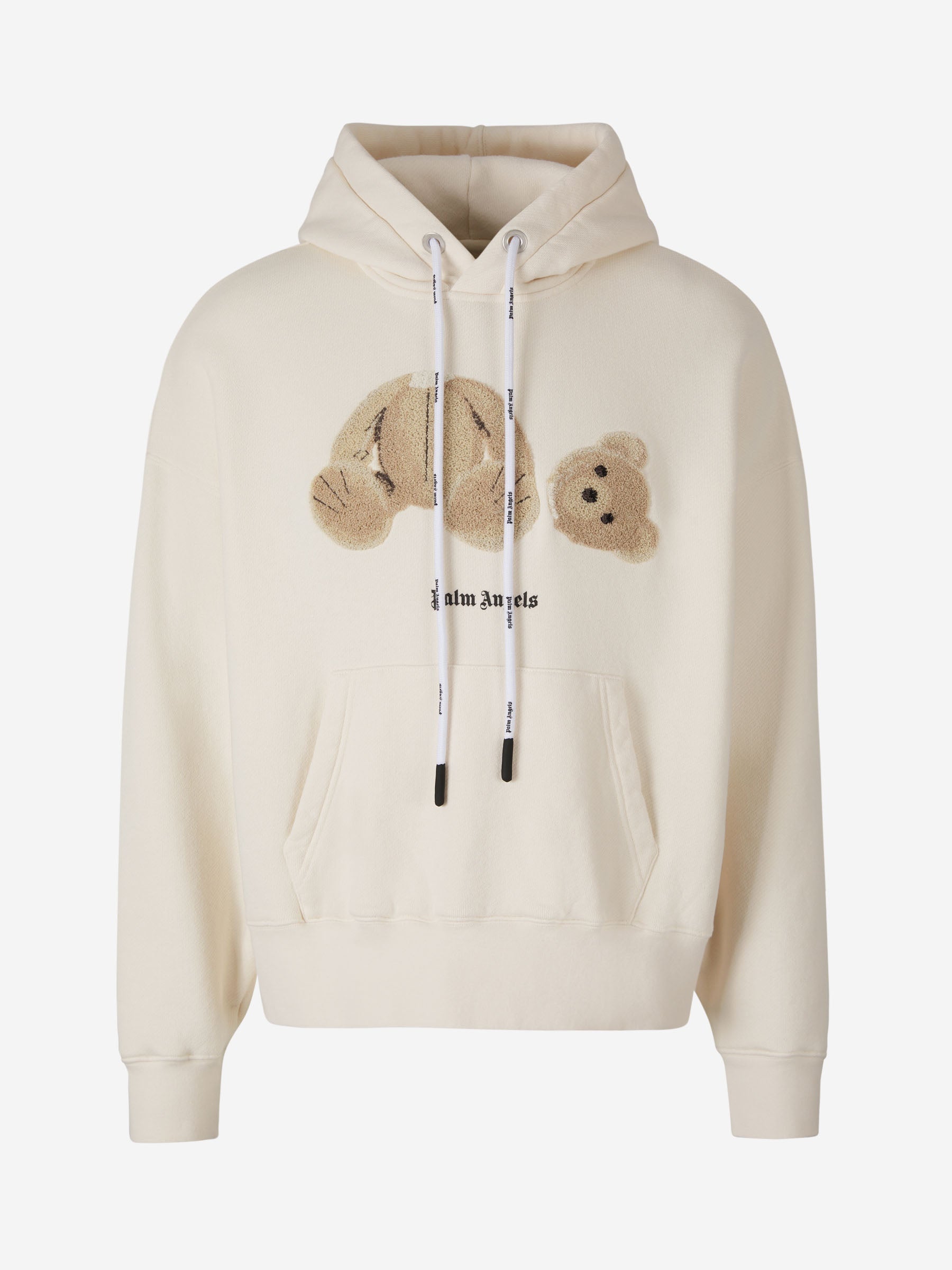 Outlet online Palm Angels Hombre Sudadera Oso Relieve color Negro sku 545-001386 02 - Foto 1