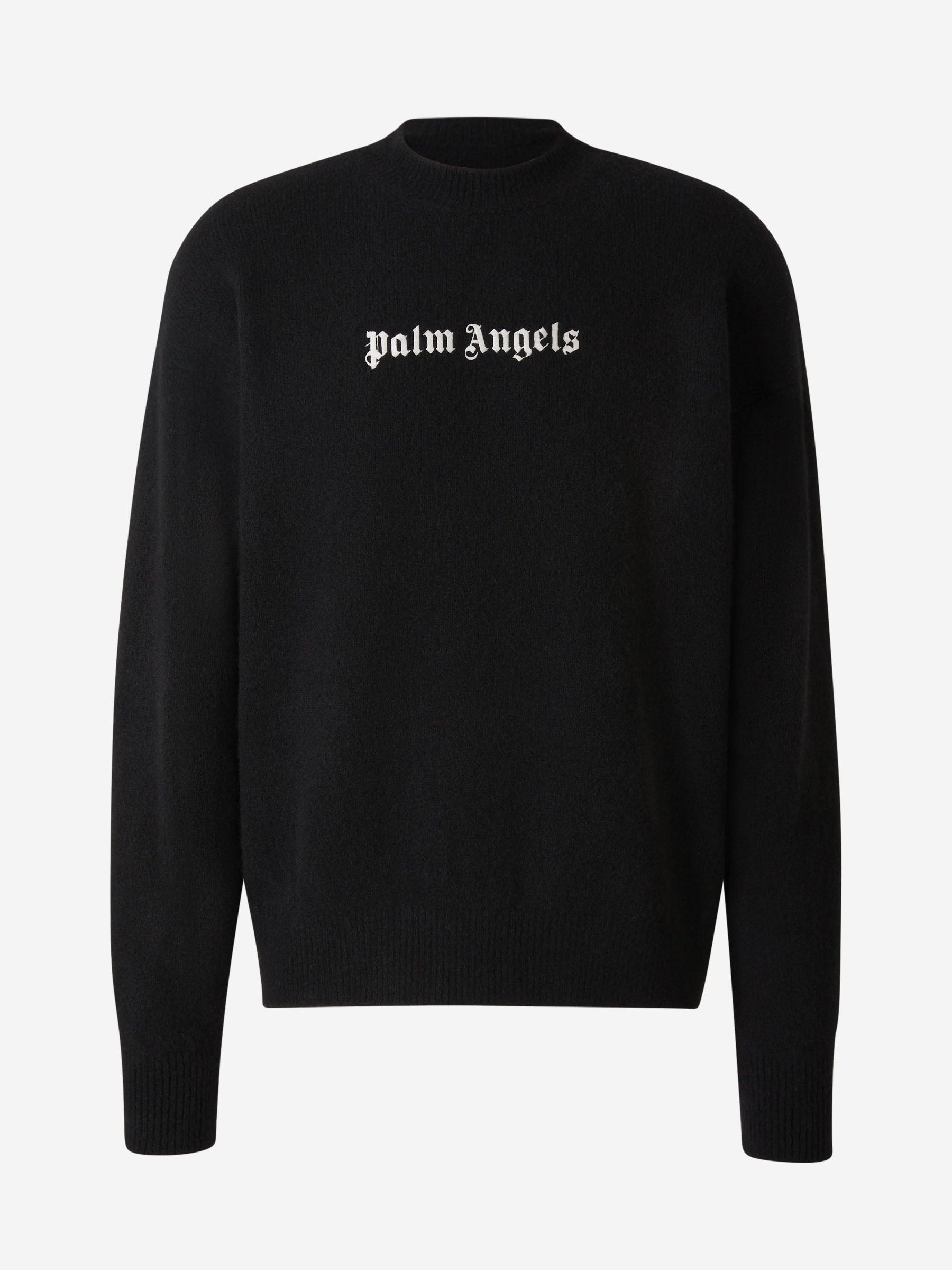 Outlet online Palm Angels Hombre Jersey Logo Clásico color Negro sku 545-001388 02 - Foto 6