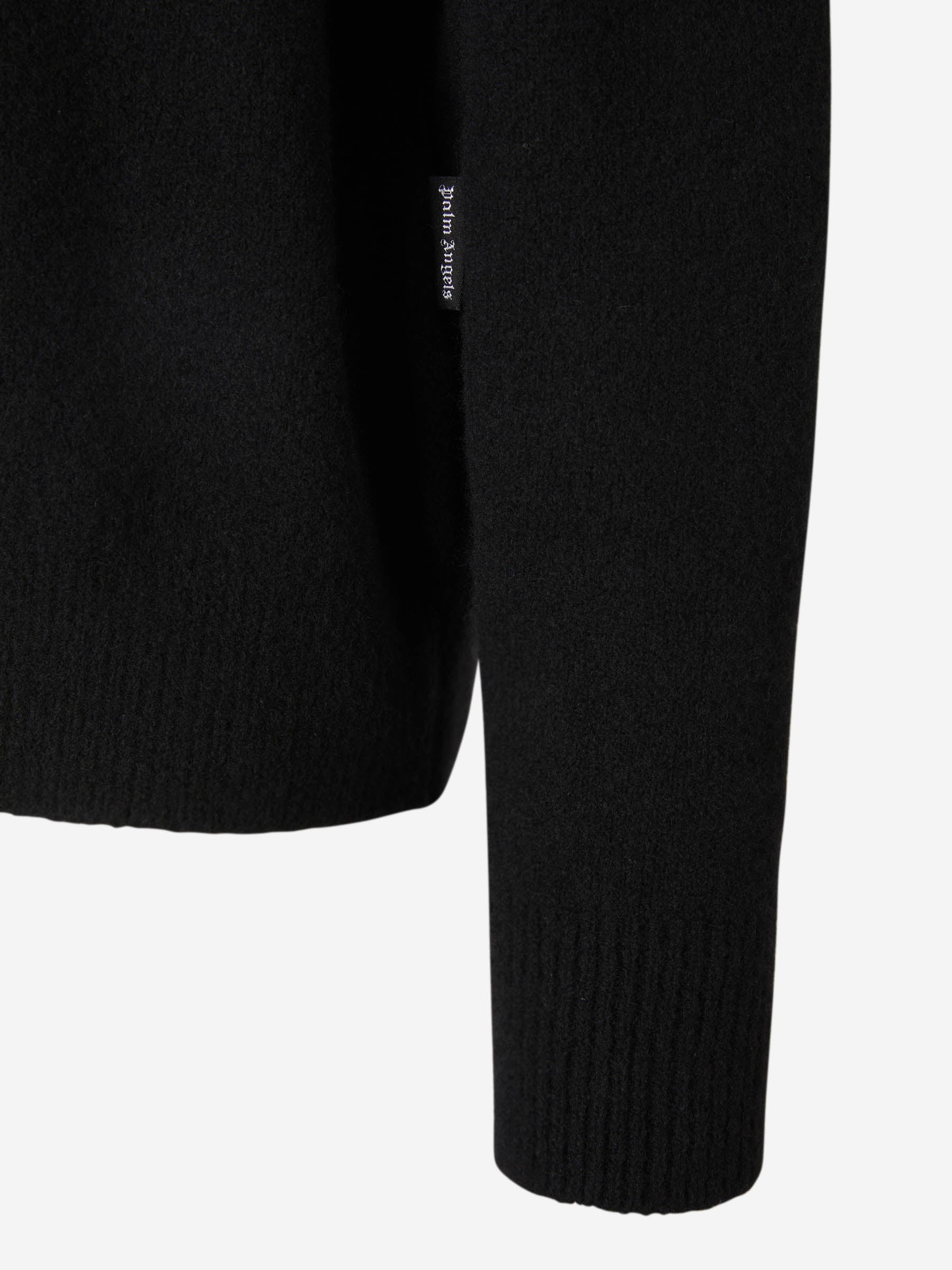 Outlet online Palm Angels Hombre Jersey Logo Clásico color Negro sku 545-001388 02 - Foto 9