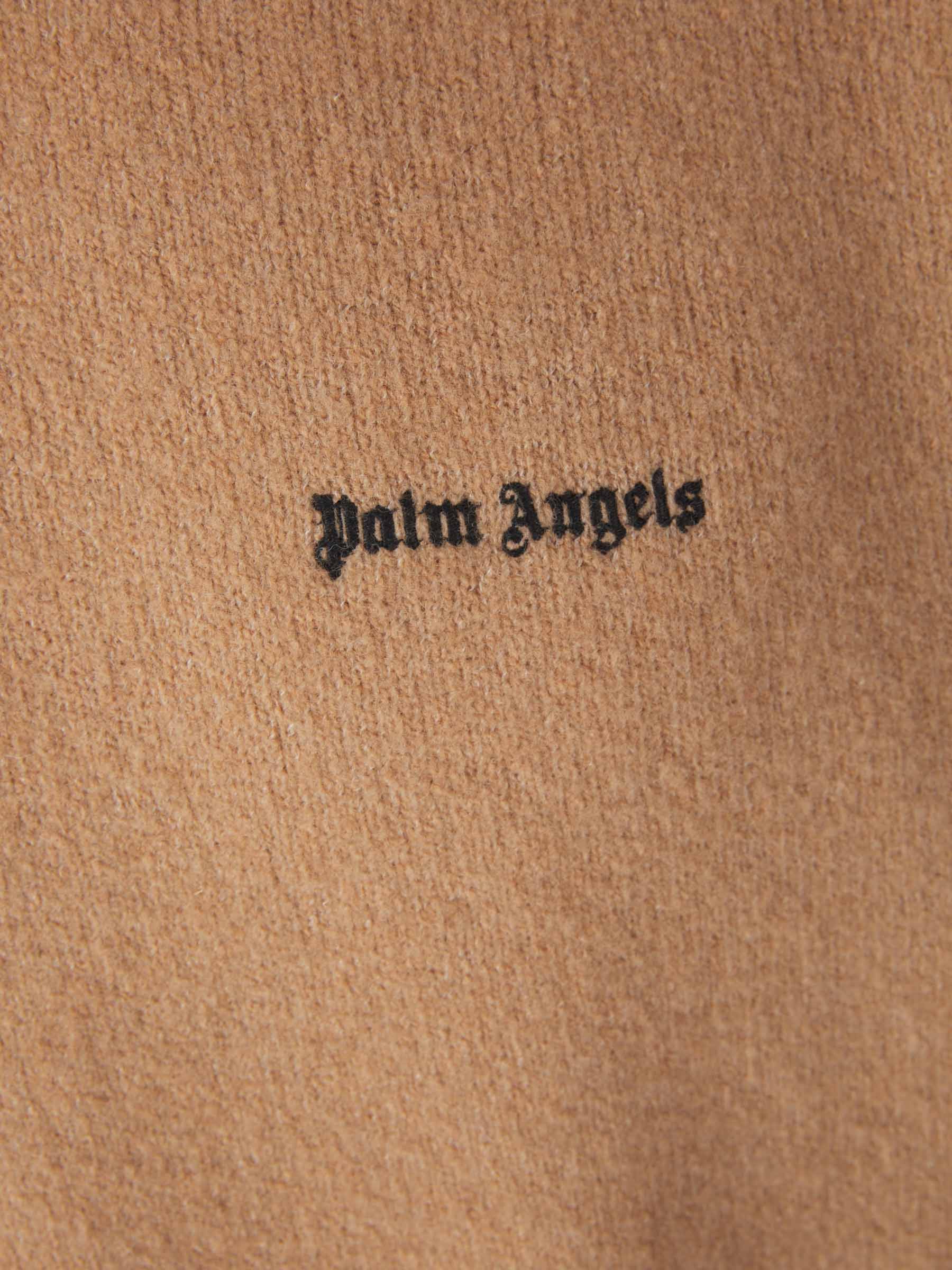 Outlet online Palm Angels Hombre Jersey Punto Logo color Marron sku 545-001389 01 - Foto 4