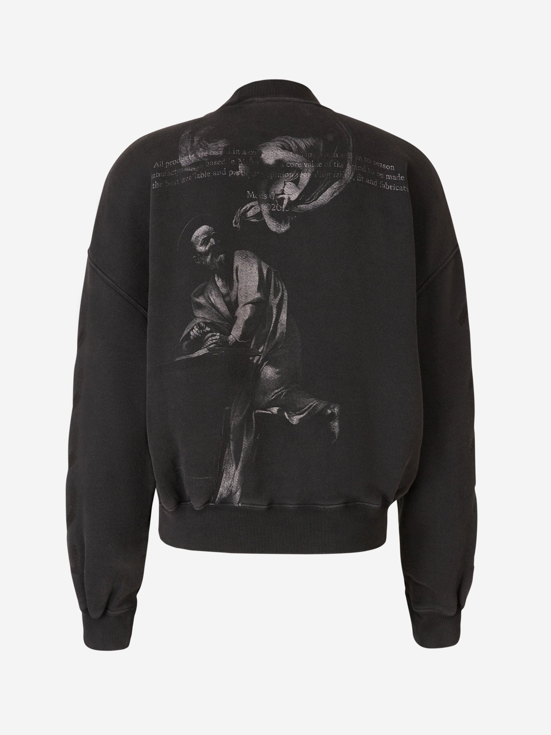 Outlet online Off-White Hombre Sudadera Matthew Over color Gris Piedra sku 545-001408 01 - Foto 2