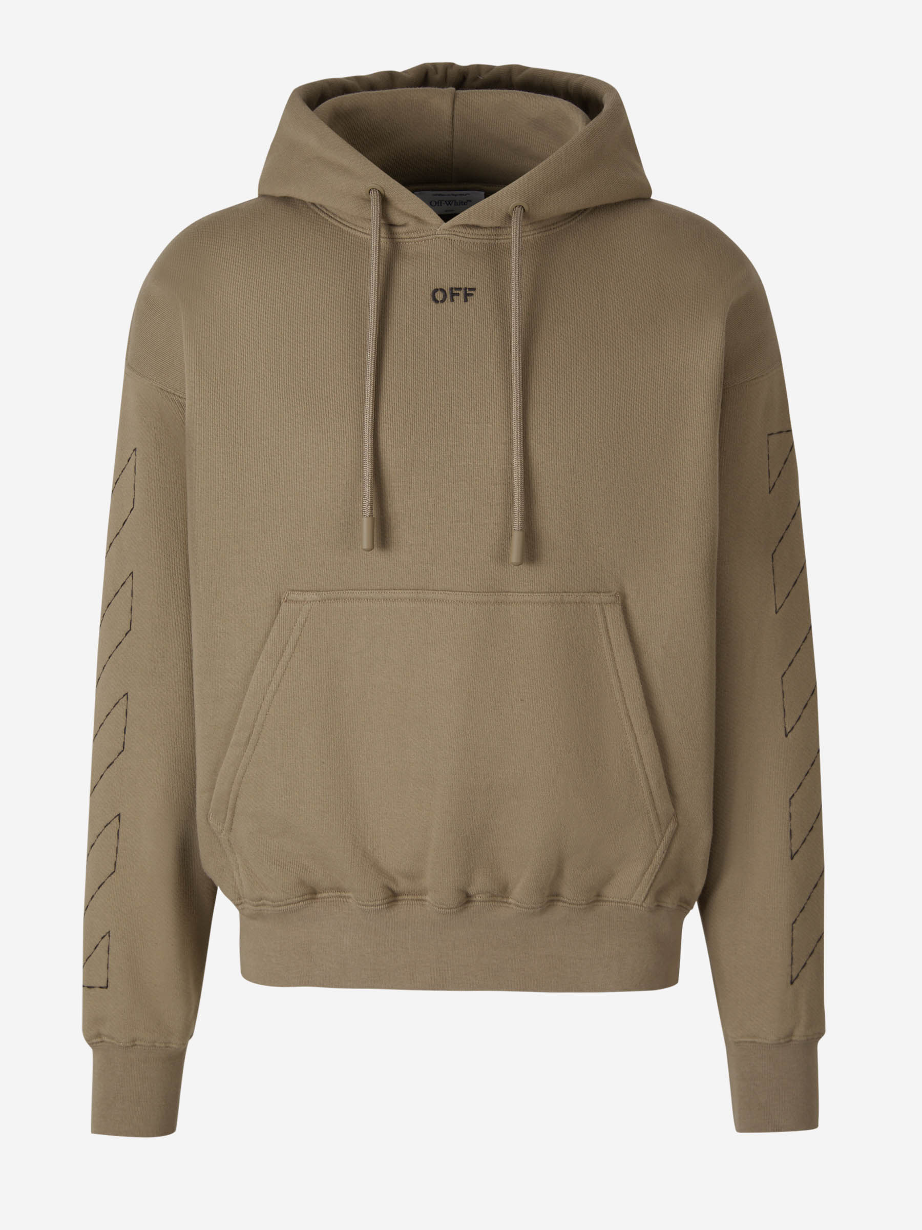 Outlet online Off-White Hombre Sudadera Logo Algodón color Caramelo sku 545-001412 01 - Foto 1