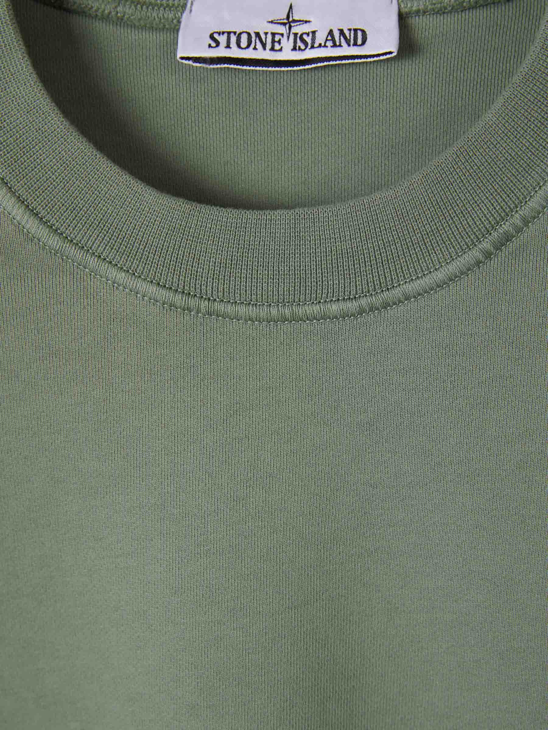 Outlet online Stone Island Hombre Sudadera Logo Parche color Verde Oscuro sku 545-001441 04 - Foto 18