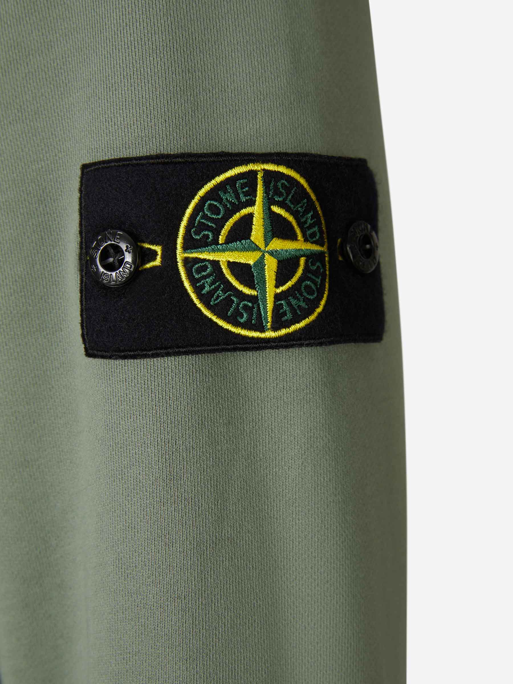 Outlet online Stone Island Hombre Sudadera Logo Parche color Verde Oscuro sku 545-001441 04 - Foto 19