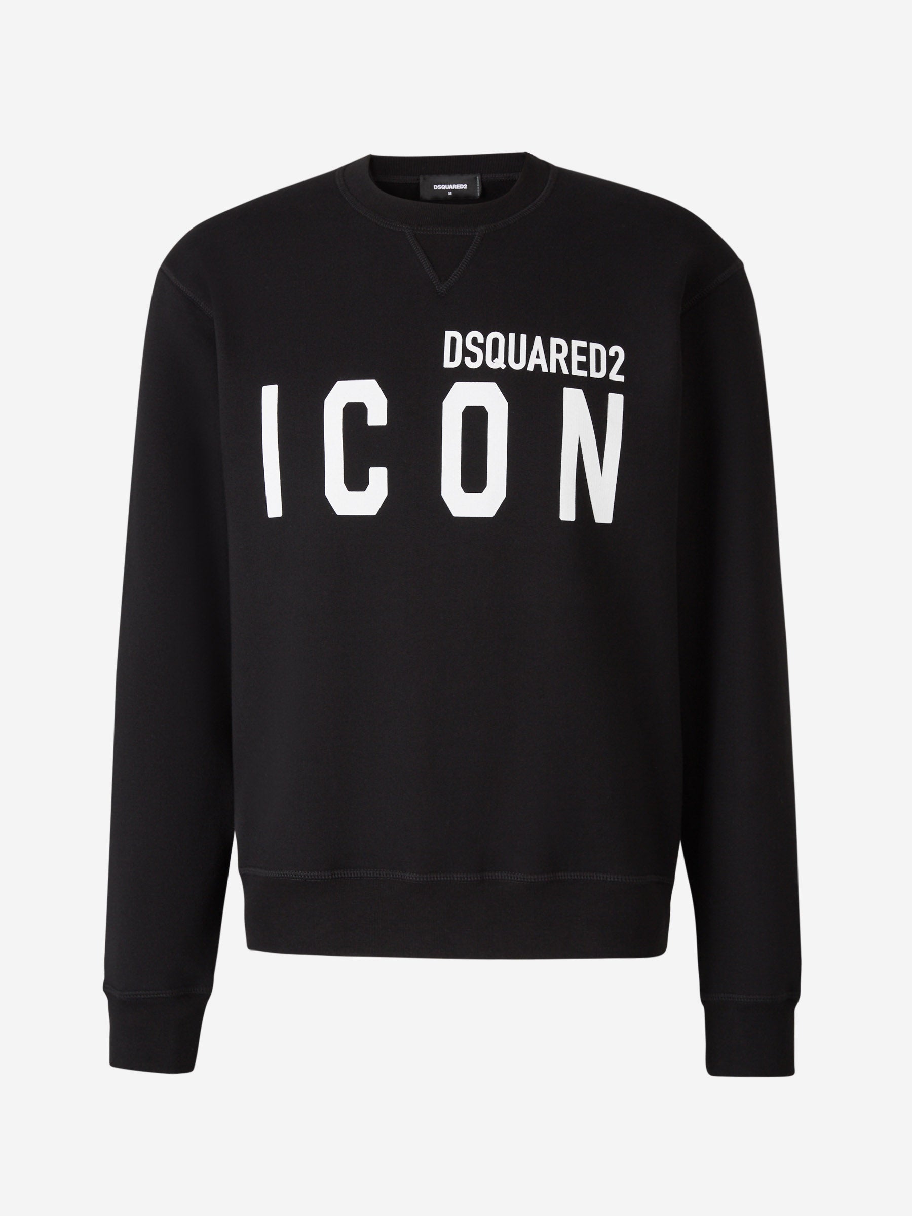 Outlet online Dsquared2 Hombre Sudadera Algodón Logo color Negro sku 545-001448 01 - Foto 1