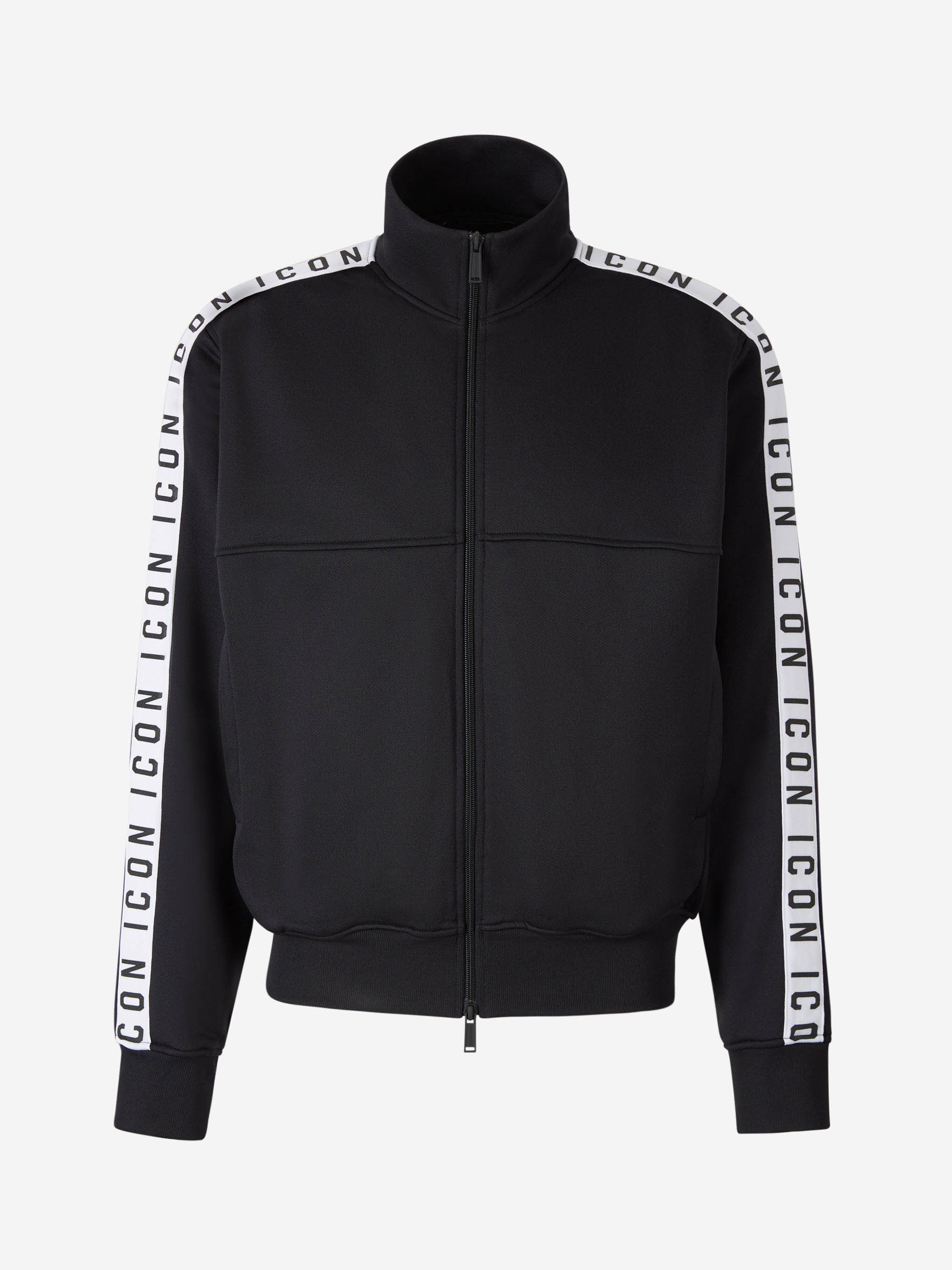 Outlet online Dsquared2 Hombre Sudadera Cremallera Logo color Negro sku 545-001450 01 - Foto 1