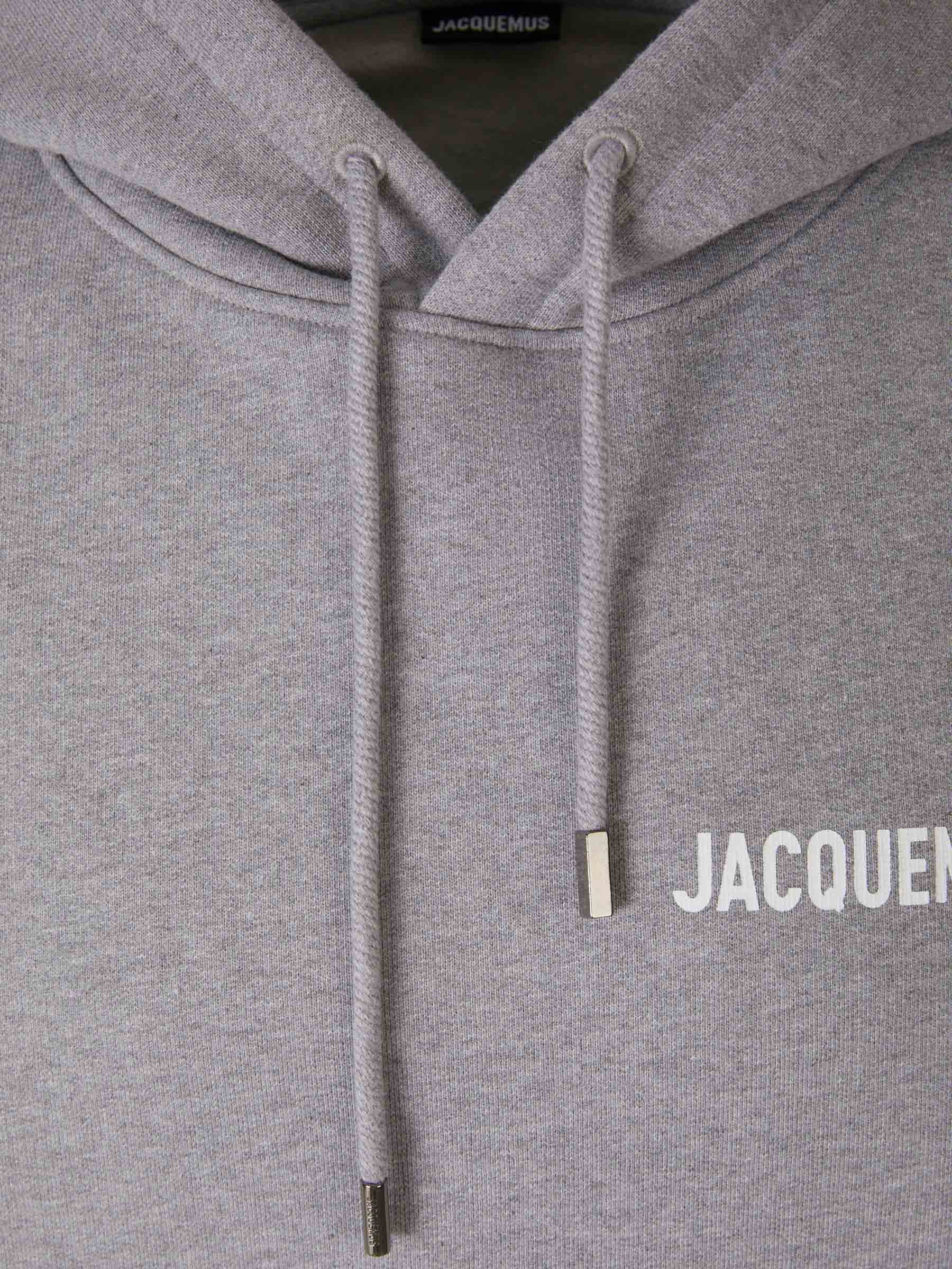 Outlet online Jacquemus Hombre Sudadera Le Sweatshirt color Beis sku 545-001455 01 - Foto 16
