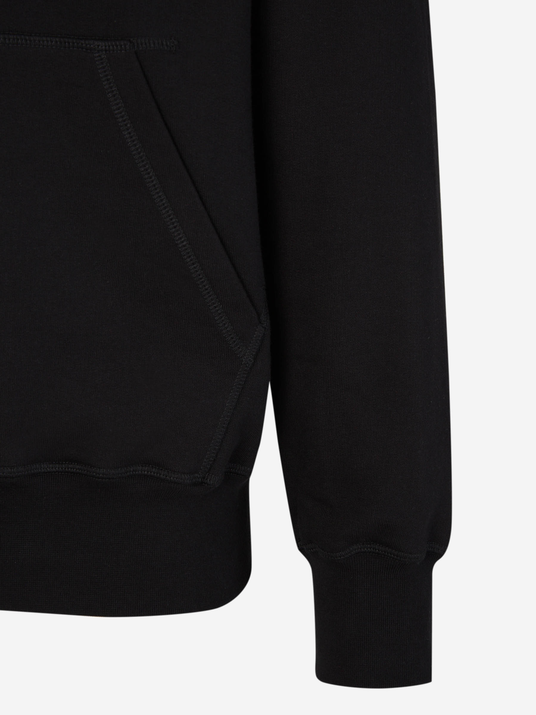 Outlet online McQueen Hombre Sudadera Capucha Logo color Negro sku 545-001527 01 - Foto 5