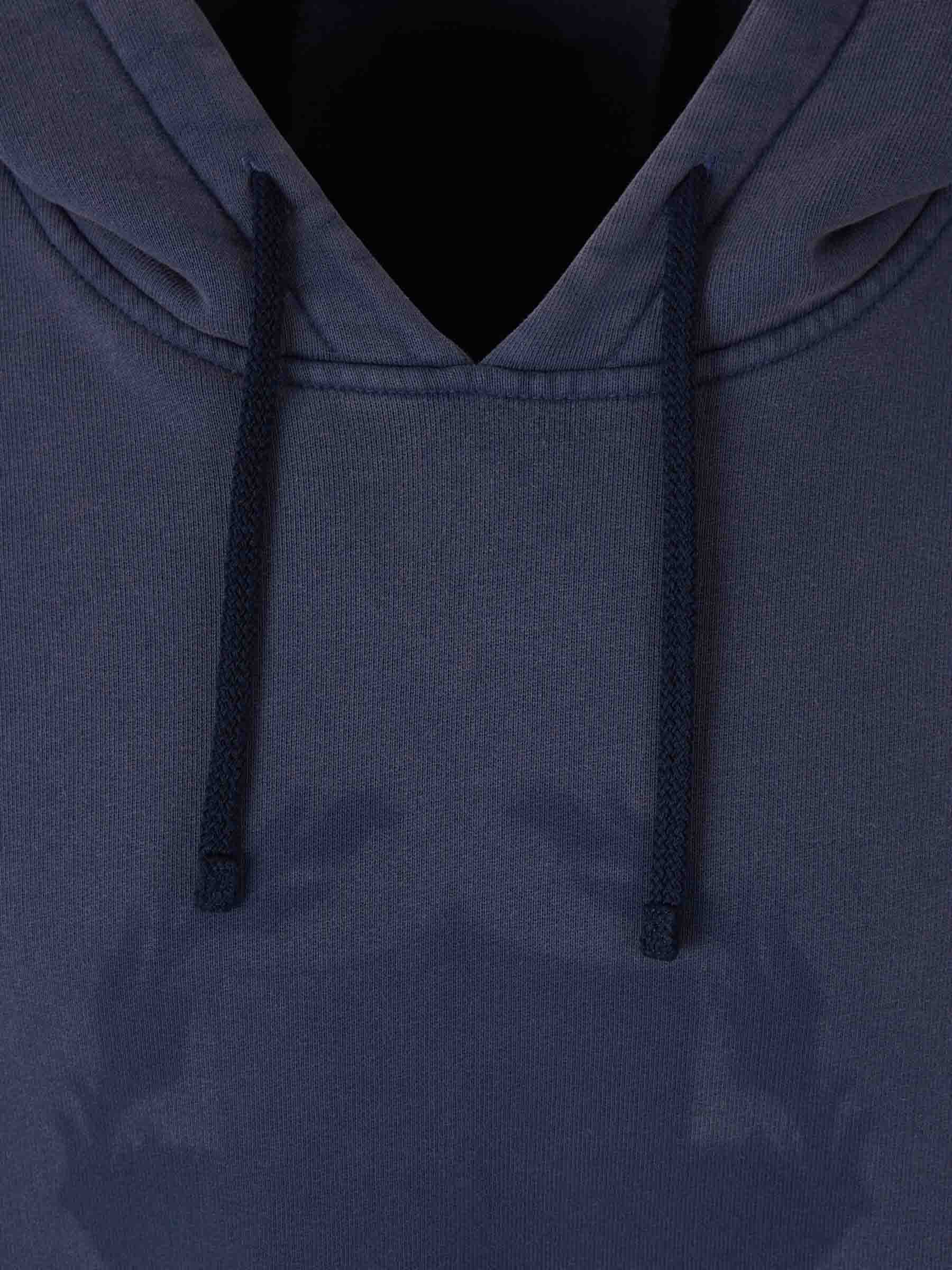 Outlet online Givenchy Hombre Sudadera Shadow Crest color Azul sku 545-001567 01 - Foto 3