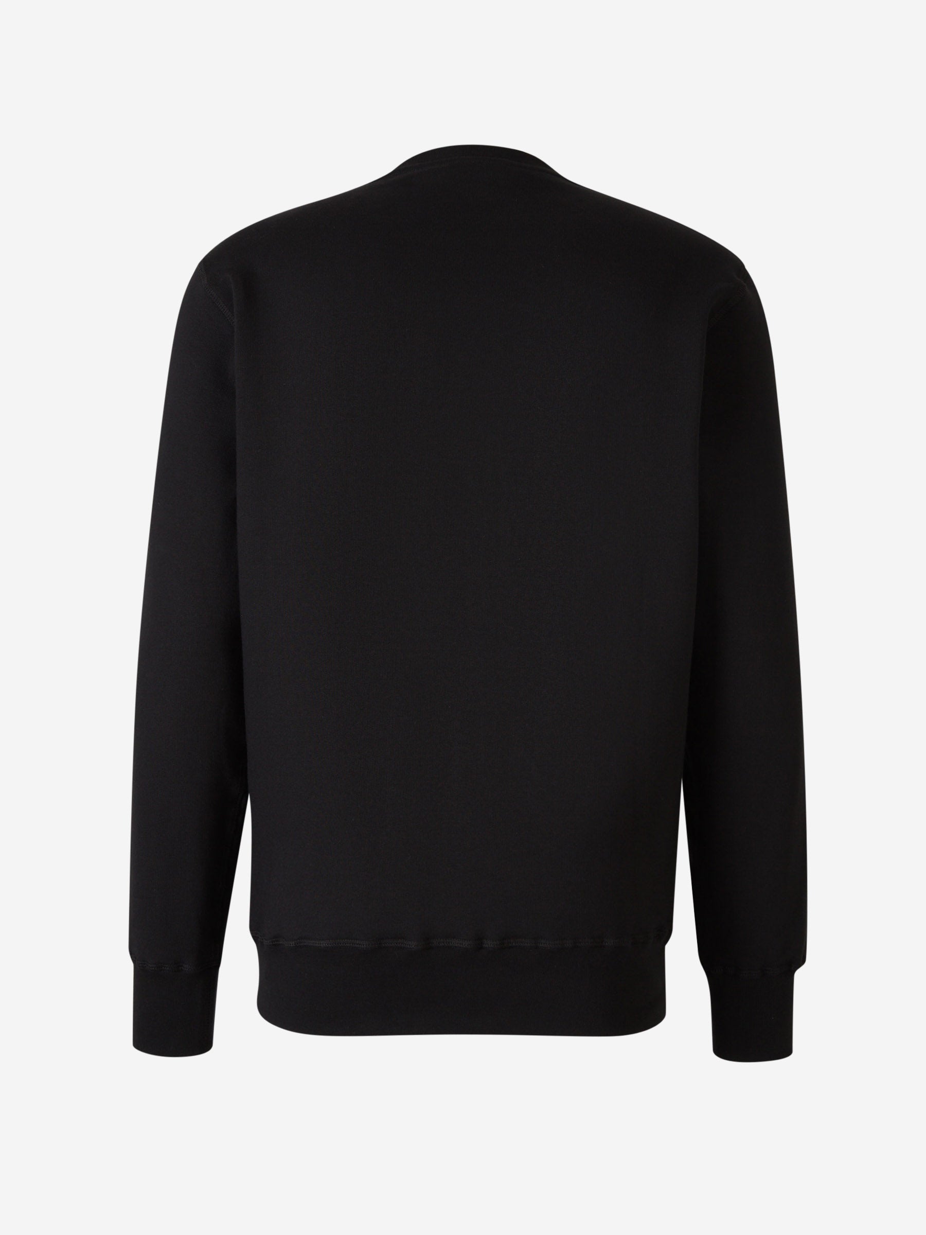 Outlet online Alexander McQueen Hombre Sudadera Logo Algodón color Negro sku 545-001610 01 - Foto 2