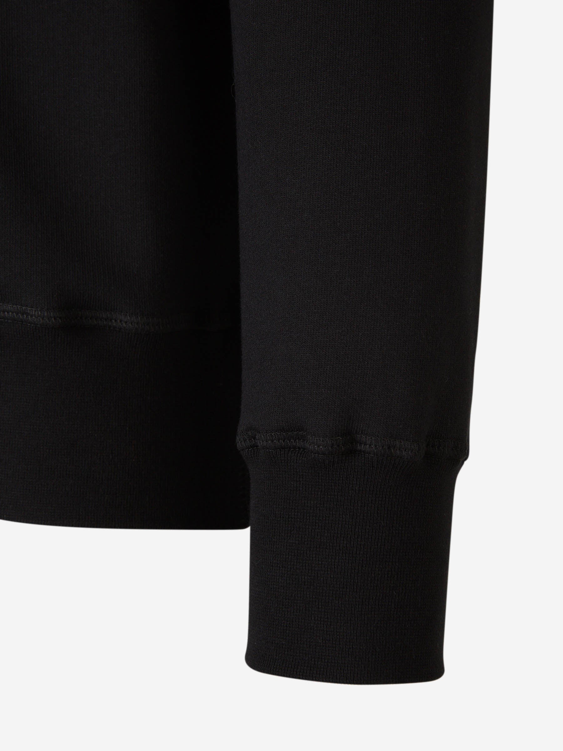 Outlet online Alexander McQueen Hombre Sudadera Logo Algodón color Negro sku 545-001610 01 - Foto 5