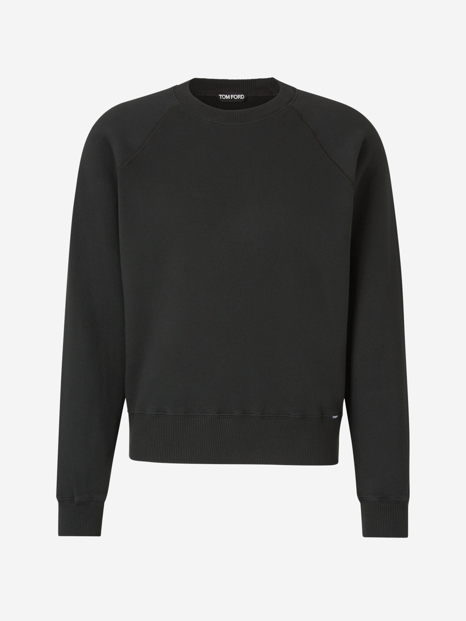 Outlet online Tom Ford Hombre Sudadera Lisa Algodón color Negro sku 545-001623 01 - Foto 1