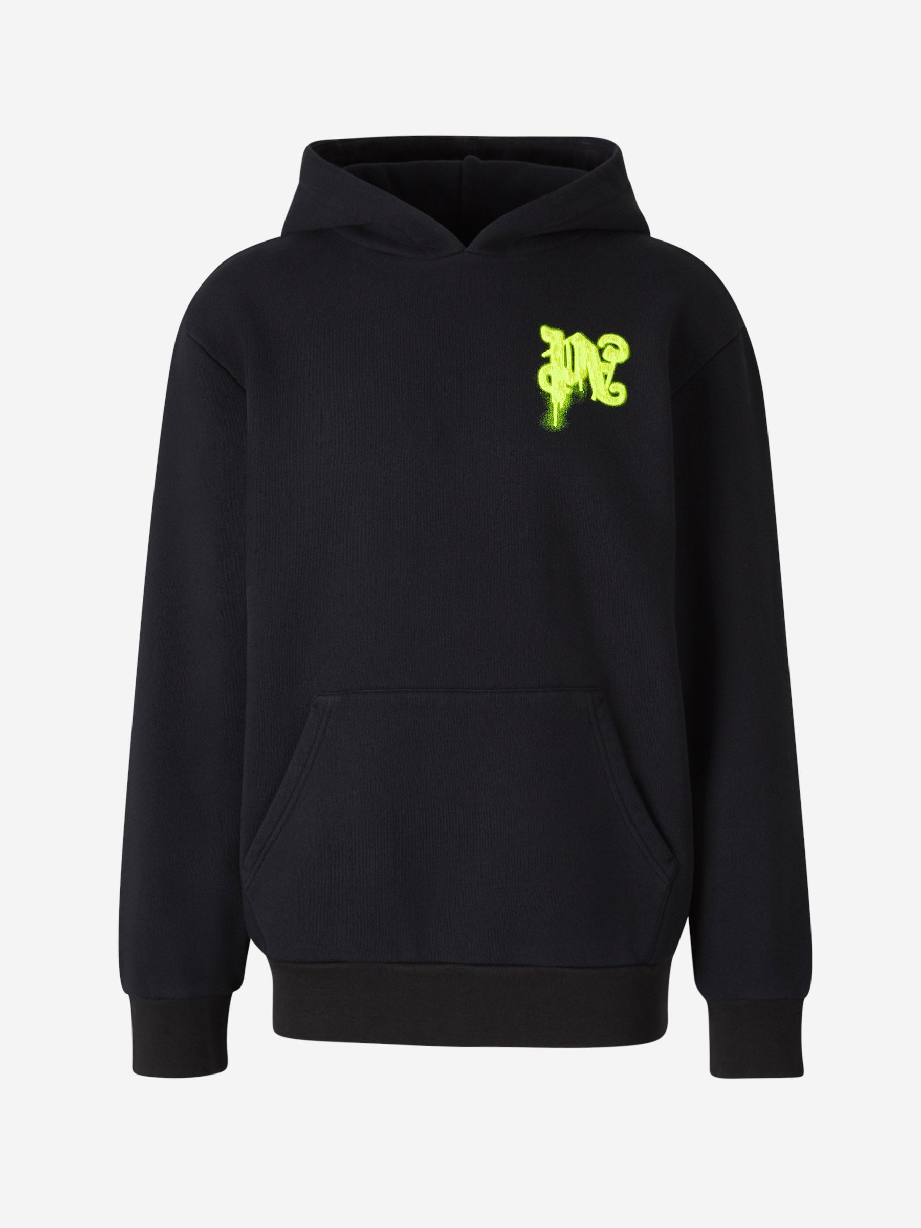 Outlet online Palm Angels Hombre Sudadera Logo Grafiti color Negro sku 545-001643 01 - Foto 1