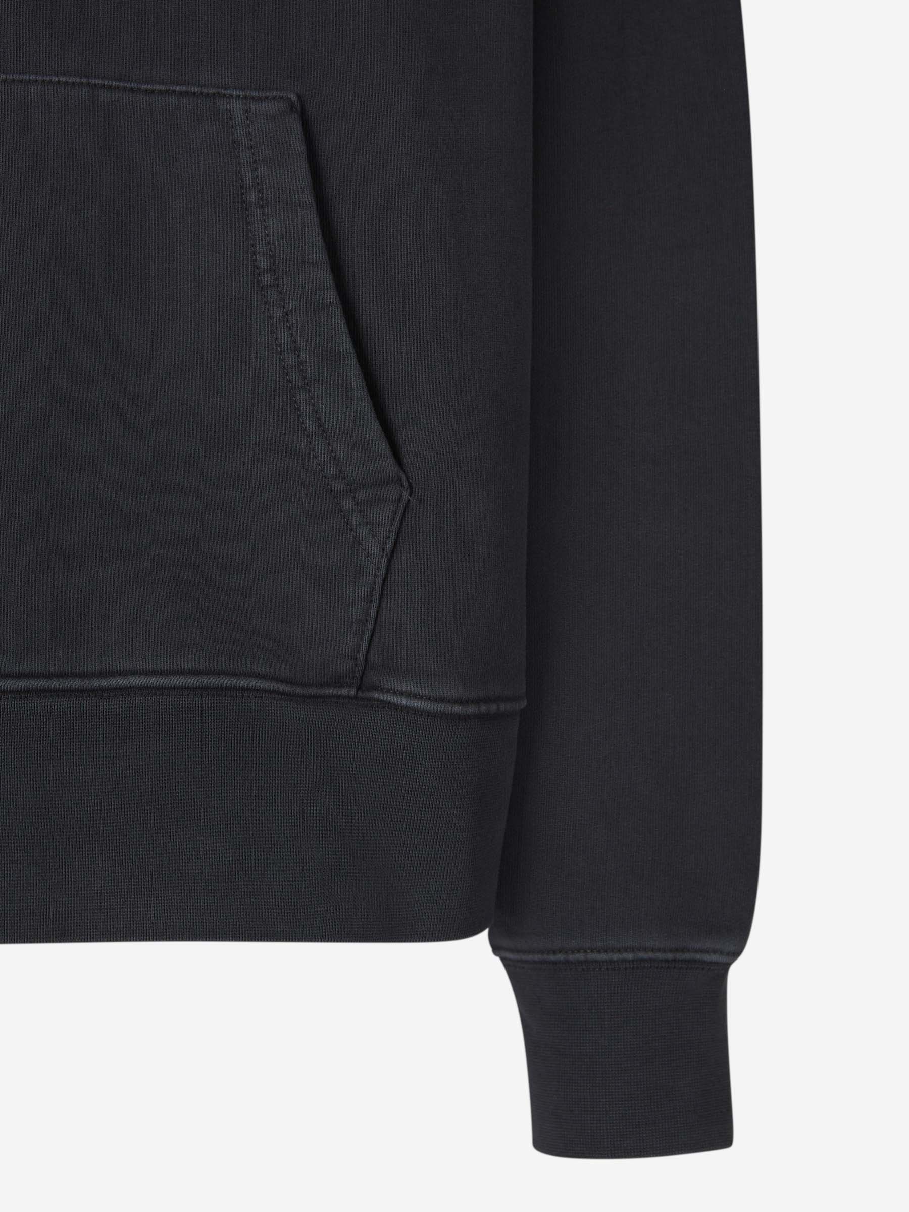 Outlet online Palm Angels Hombre Sudadera Burning Palm color Negro sku 545-001645 01 - Foto 4