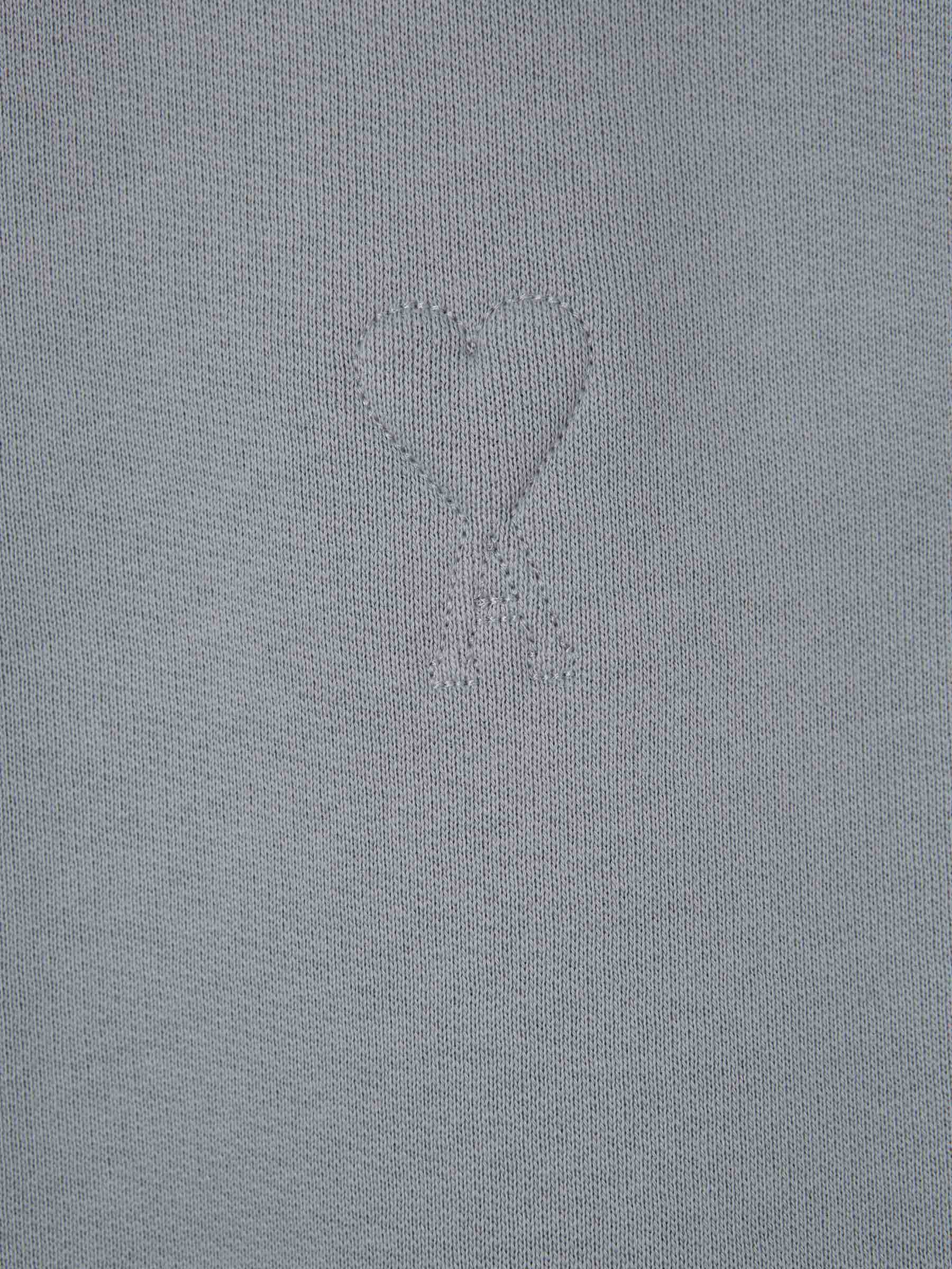 Outlet online Ami Paris Hombre Sudadera Logo Algodón color Verde Menta sku 545-001663 01 - Foto 4