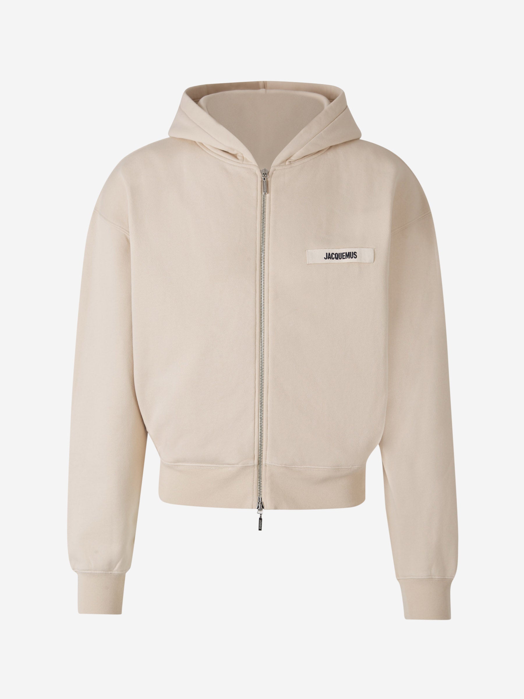 Outlet online Jacquemus Hombre Sudadera Le hoodie Gros Grain color Beige sku 545-001685 01 - Foto 1