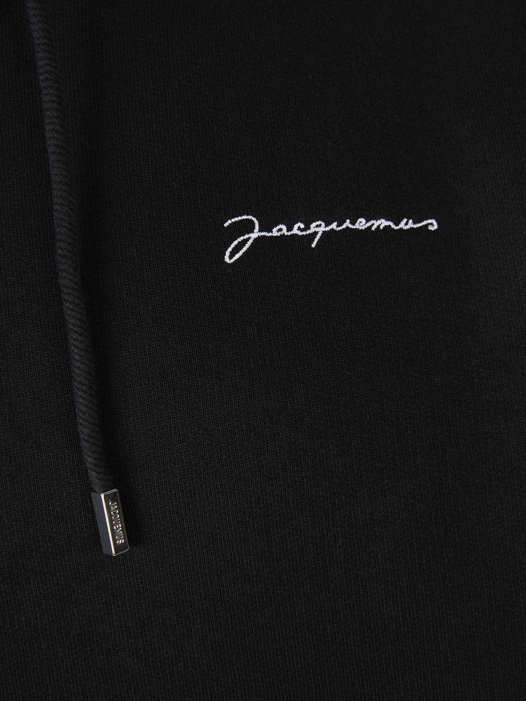 Outlet online Jacquemus Hombre Sudadera Le Brode color Negro sku 545-001688 02 - Foto 4