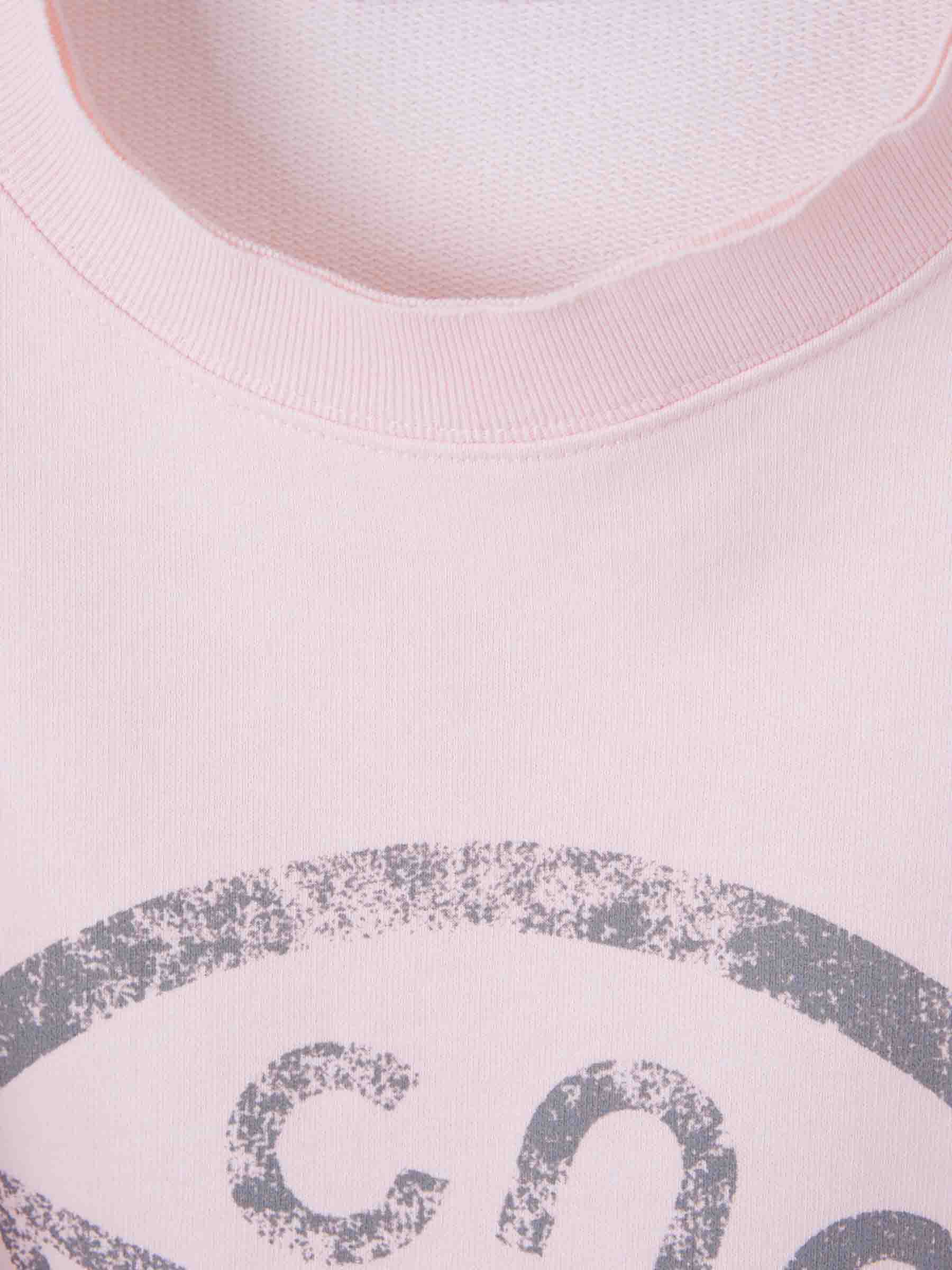 Outlet online Acne Studios Hombre Sudadera Logo Descosidos color Rosa Palo sku 545-001689 02 - Foto 3