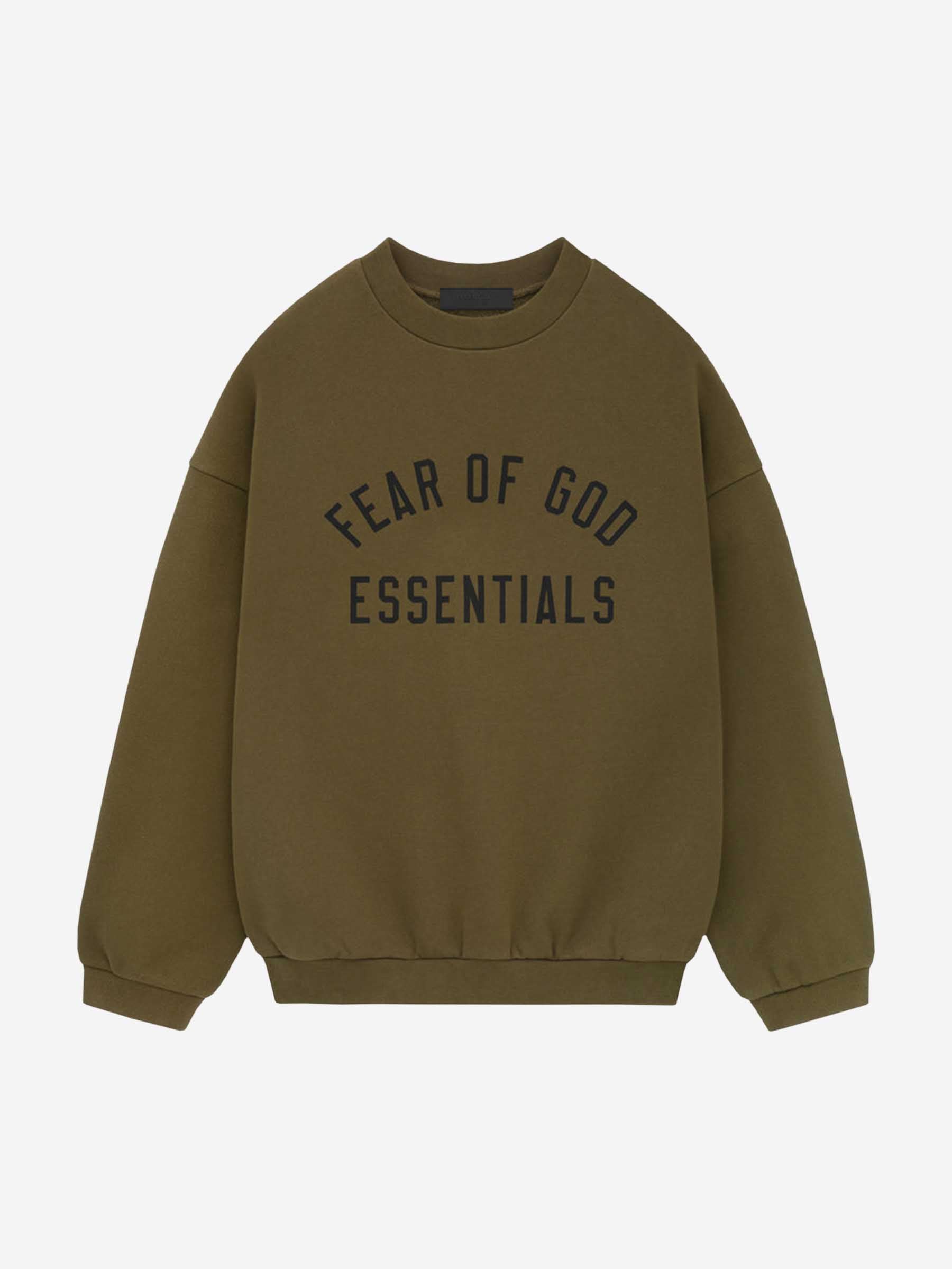 Outlet online Fear of God Essentials Hombre Jersey Crewneck Logo color Marrón sku 545-001699 02 - Foto 1
