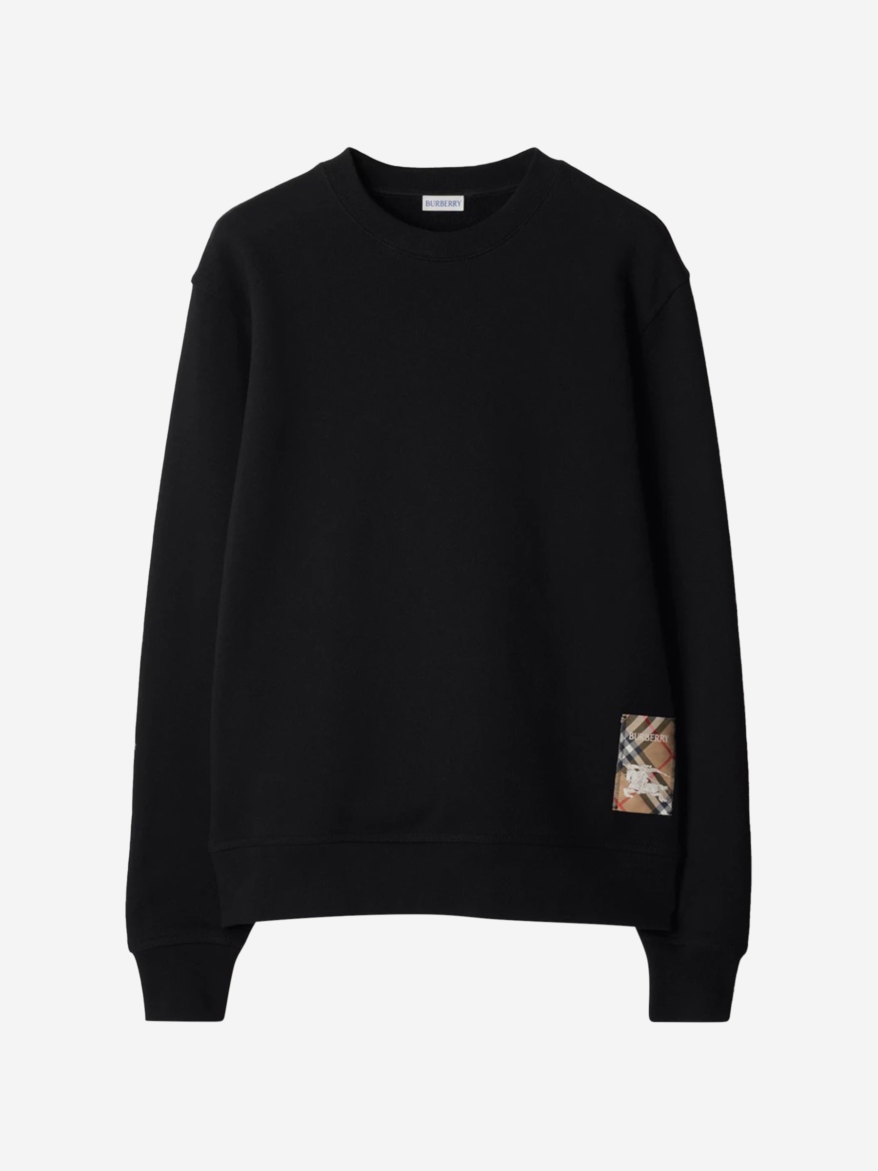 Outlet online Burberry Hombre Sudadera Algodón Etiqueta color Negro sku 545-001751 01 - Foto 1