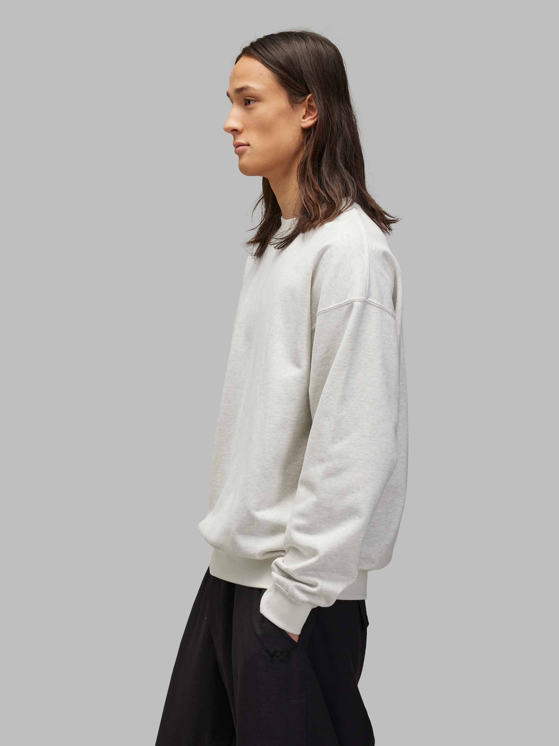 Outlet online Adidas Y-3 Hombre Sudadera French Terry Y-3 color Gris Claro sku 545-001760 01 - Foto 4