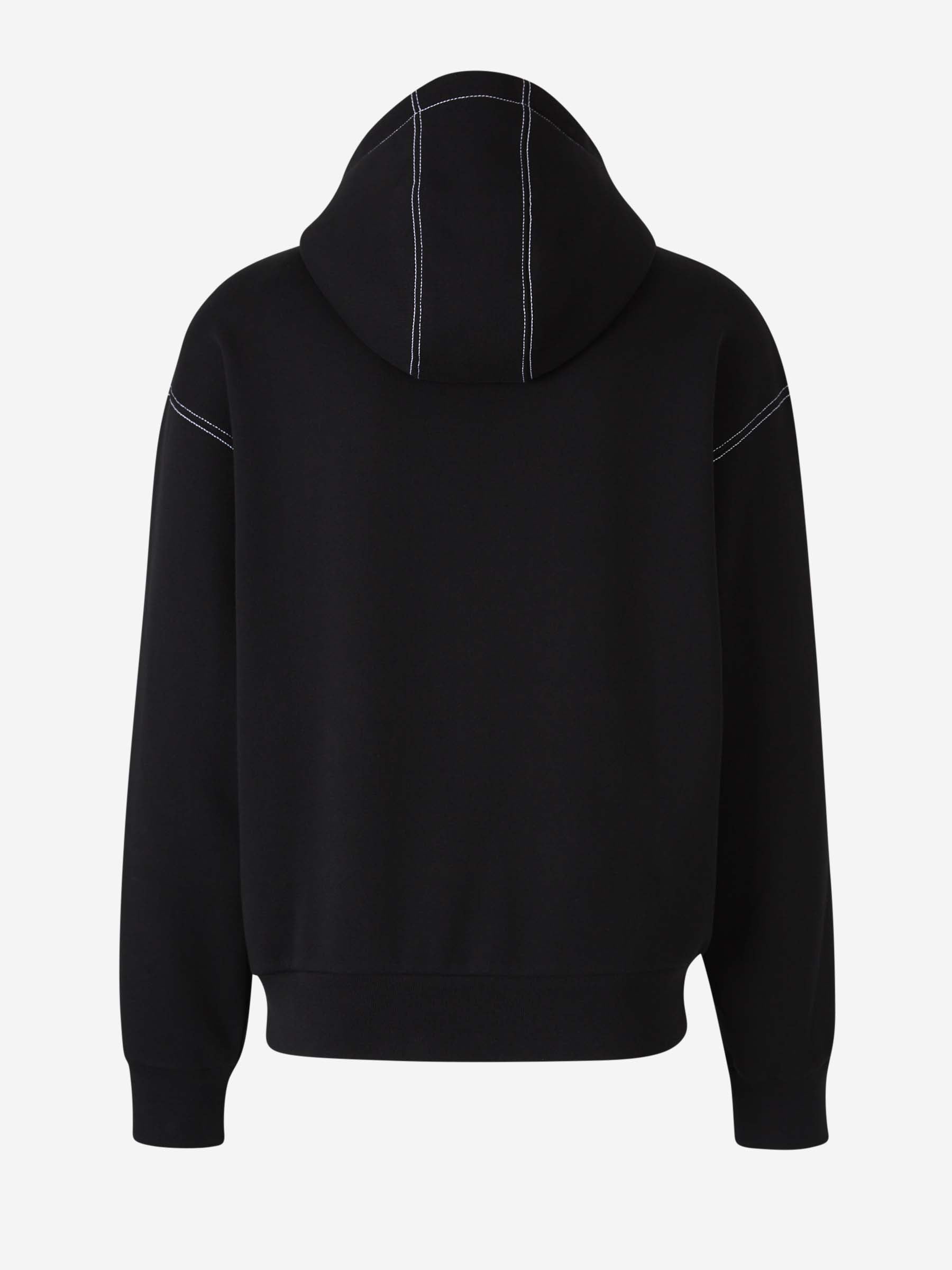 Outlet online Givenchy Hombre Sudadera Logo Capucha color Negro sku 545-001767 01 - Foto 2