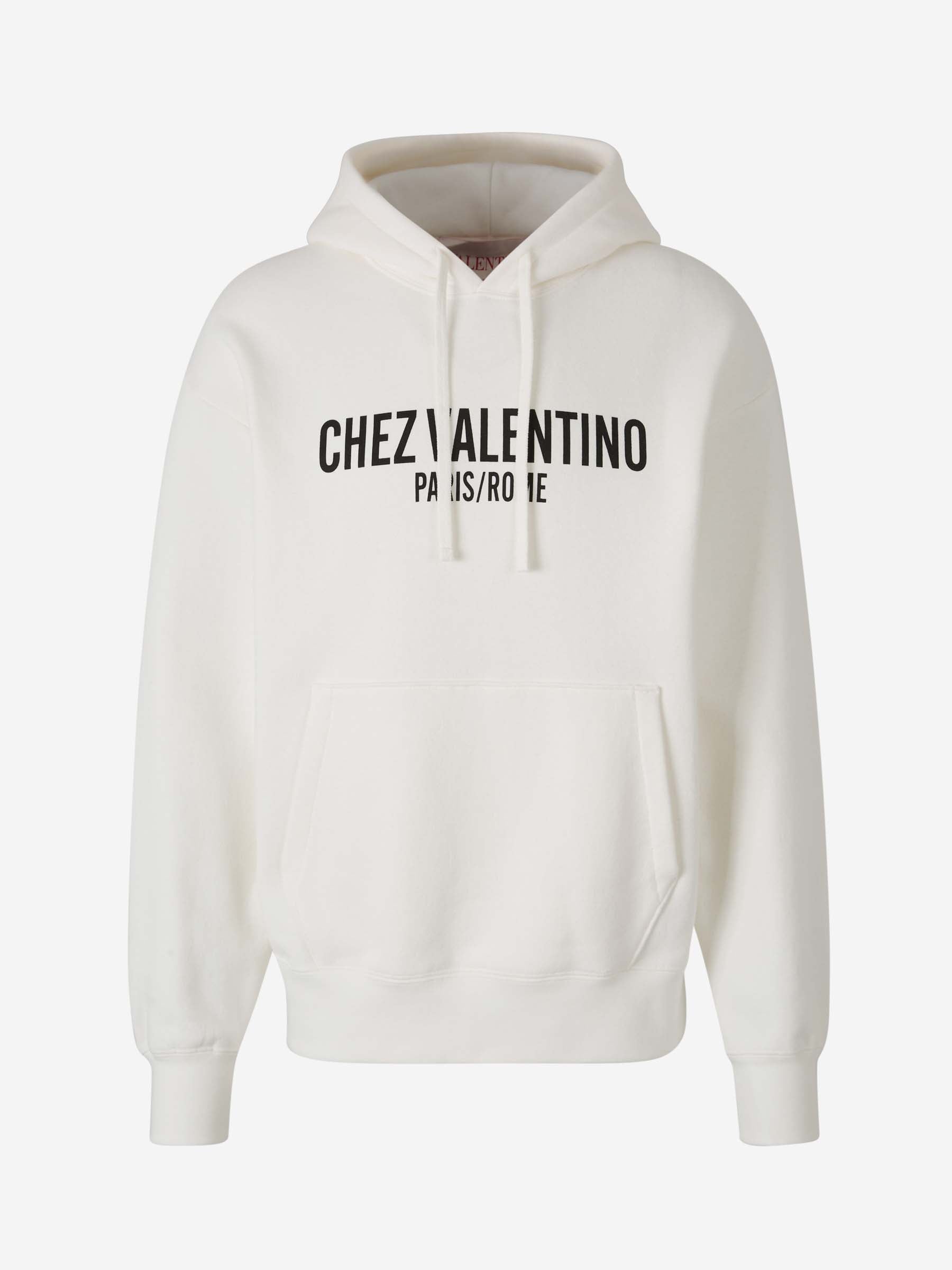 Valentino Hombre Barcelona Sudadera Capucha Algodón color Blanco sku 545-001769 01 - Foto 1