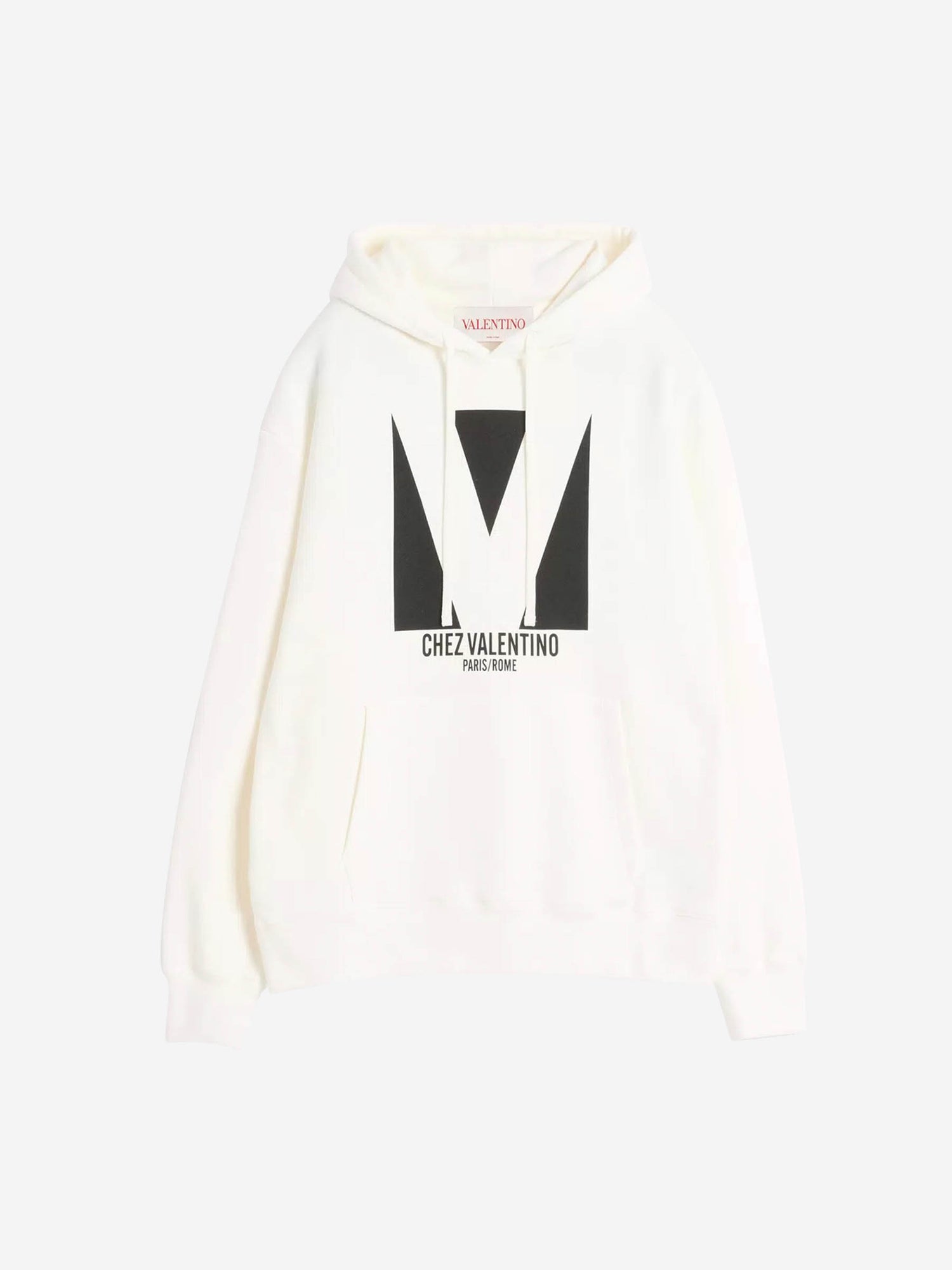 Valentino Hombre Barcelona Sudadera Capucha Algodón color Marfil sku 545-001770 01 - Foto 1