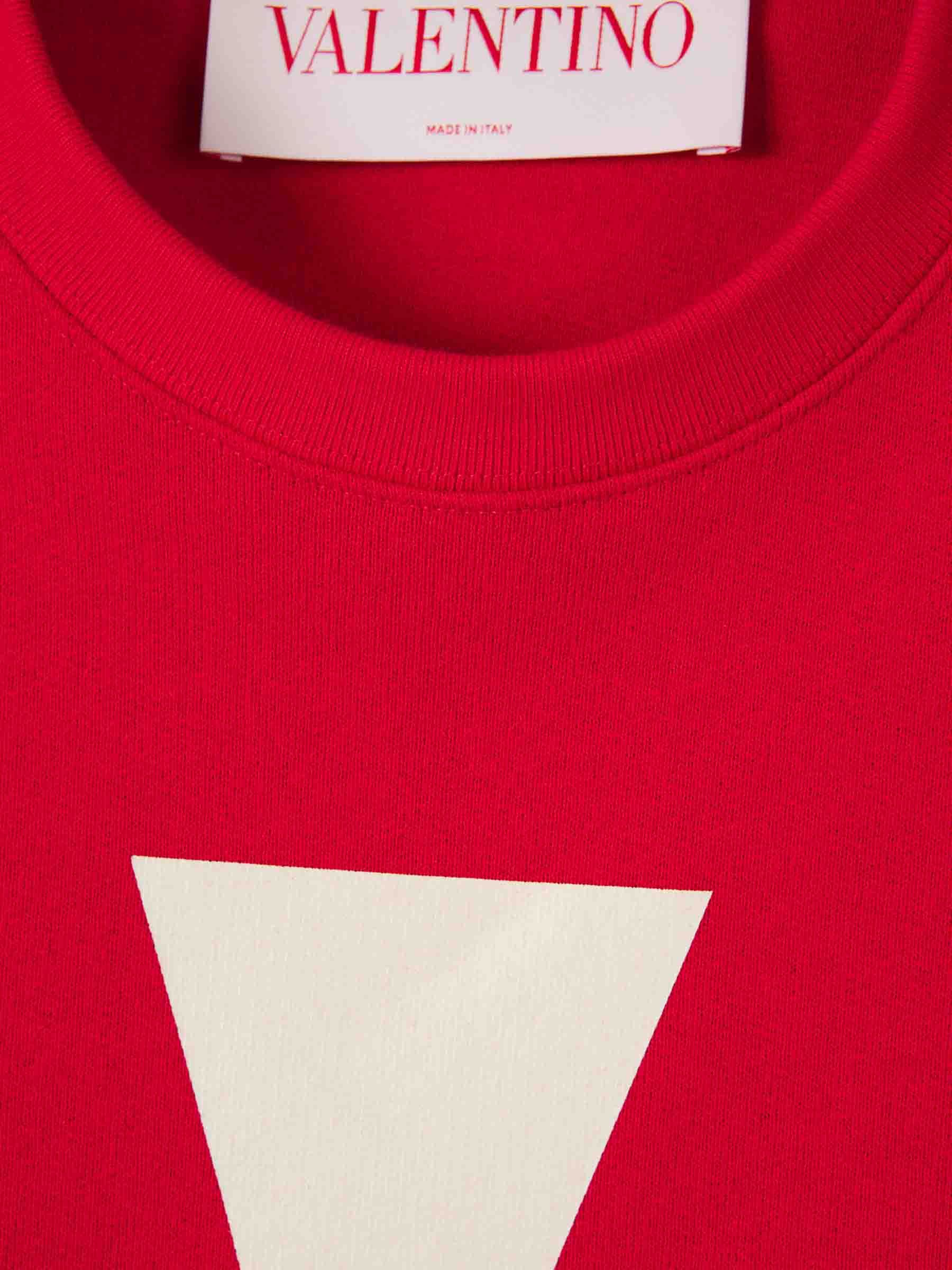 Valentino Hombre Barcelona Sudadera Cuello Redondo color Rojo sku 545-001771 01 - Foto 3