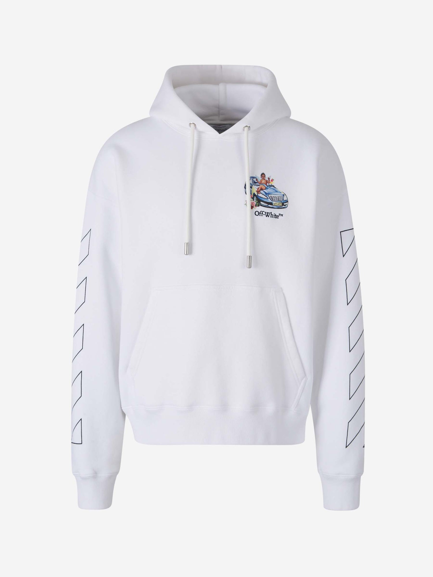 Off-White Hombre Barcelona Sudadera Fresco Arrow color Blanco sku 545-001780 01 - Foto 1