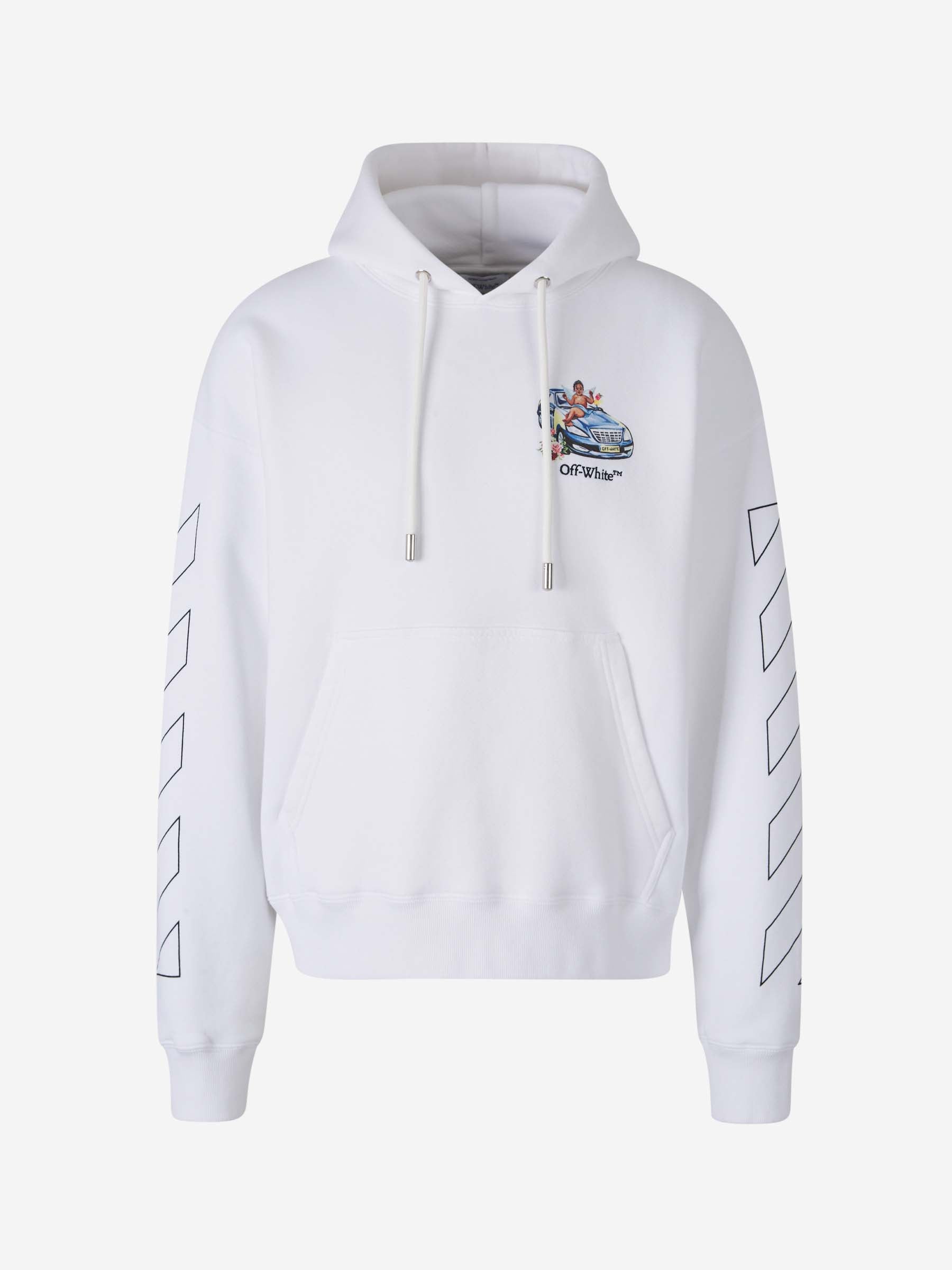 Off-White Hombre Barcelona Sudadera Fresco Arrow color Blanco sku 545-001780 01 - Foto 1