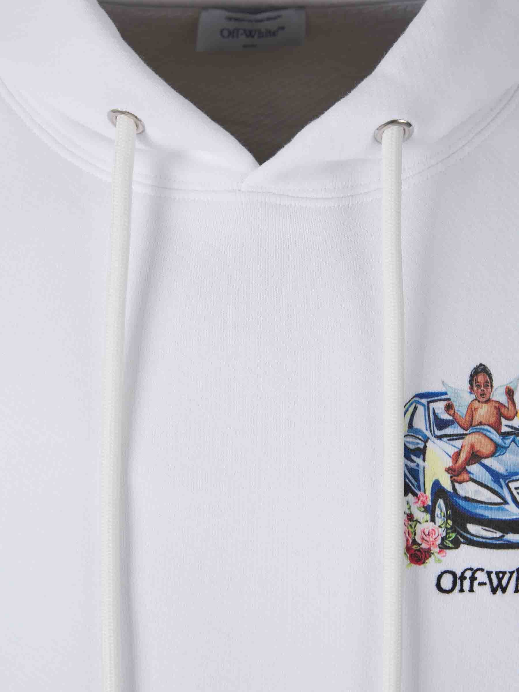 Off-White Hombre Barcelona Sudadera Fresco Arrow color Blanco sku 545-001780 01 - Foto 3